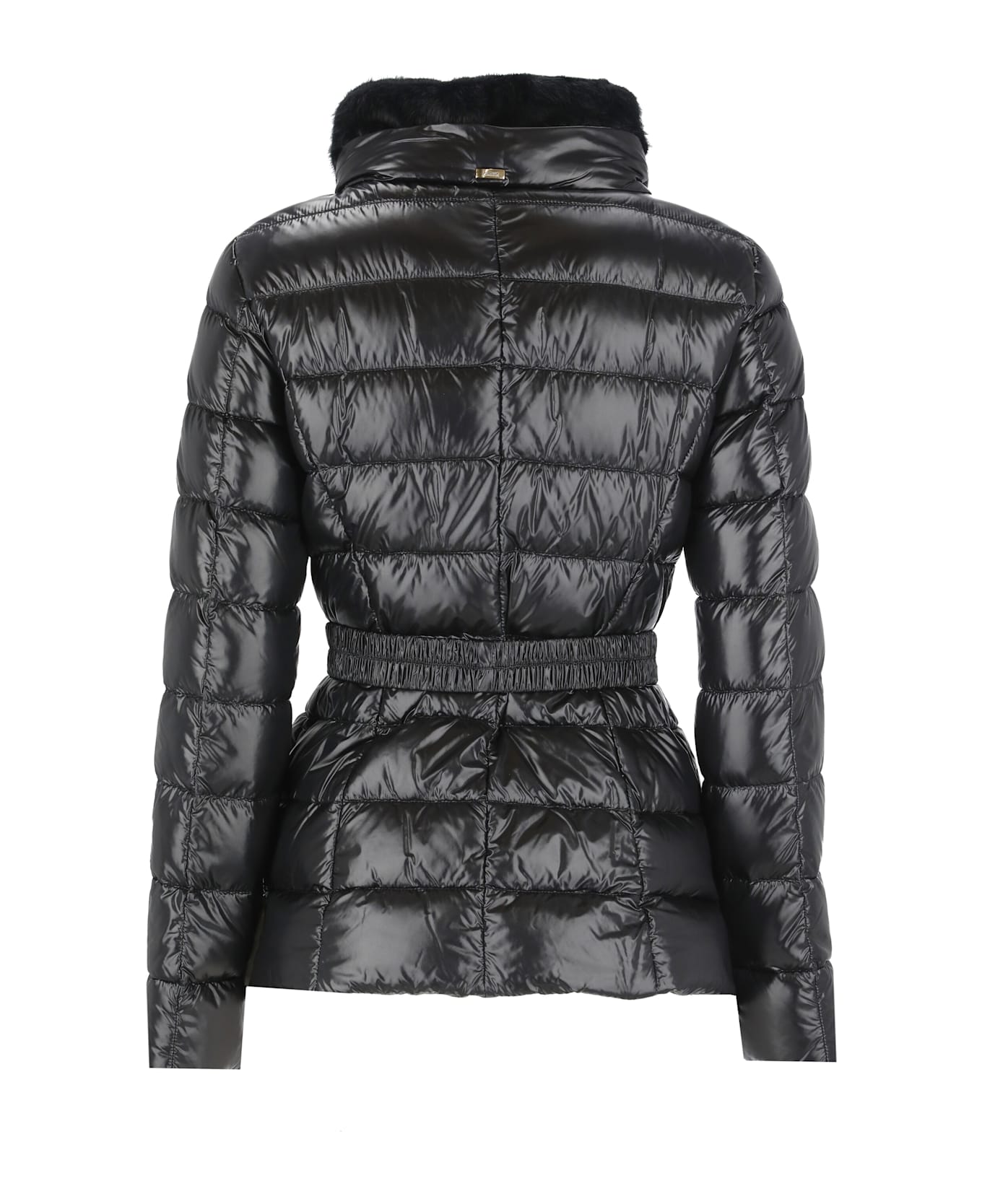 Herno Quilted Down Jacket - Black