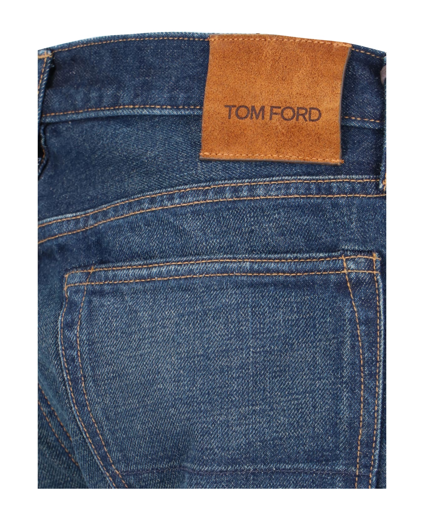 Tom Ford Straight Jeans - Blue デニム