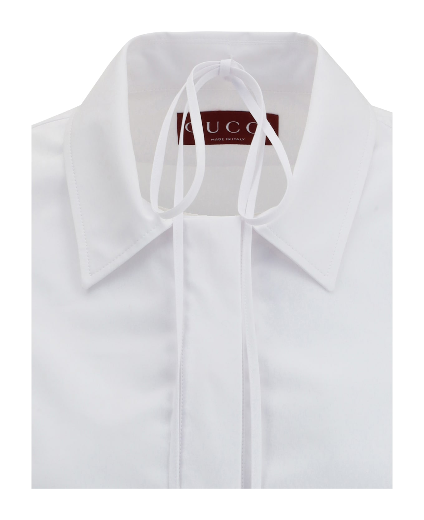 Gucci Horsebit Shirt - White