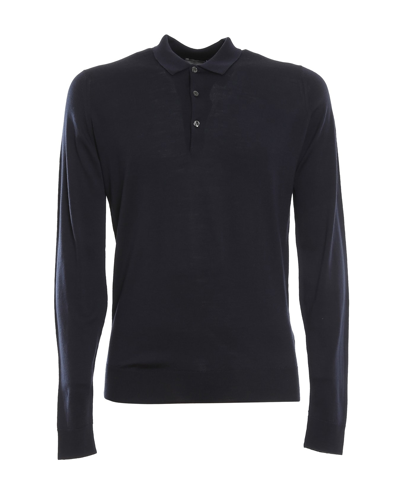 John Smedley Polo - Midnight