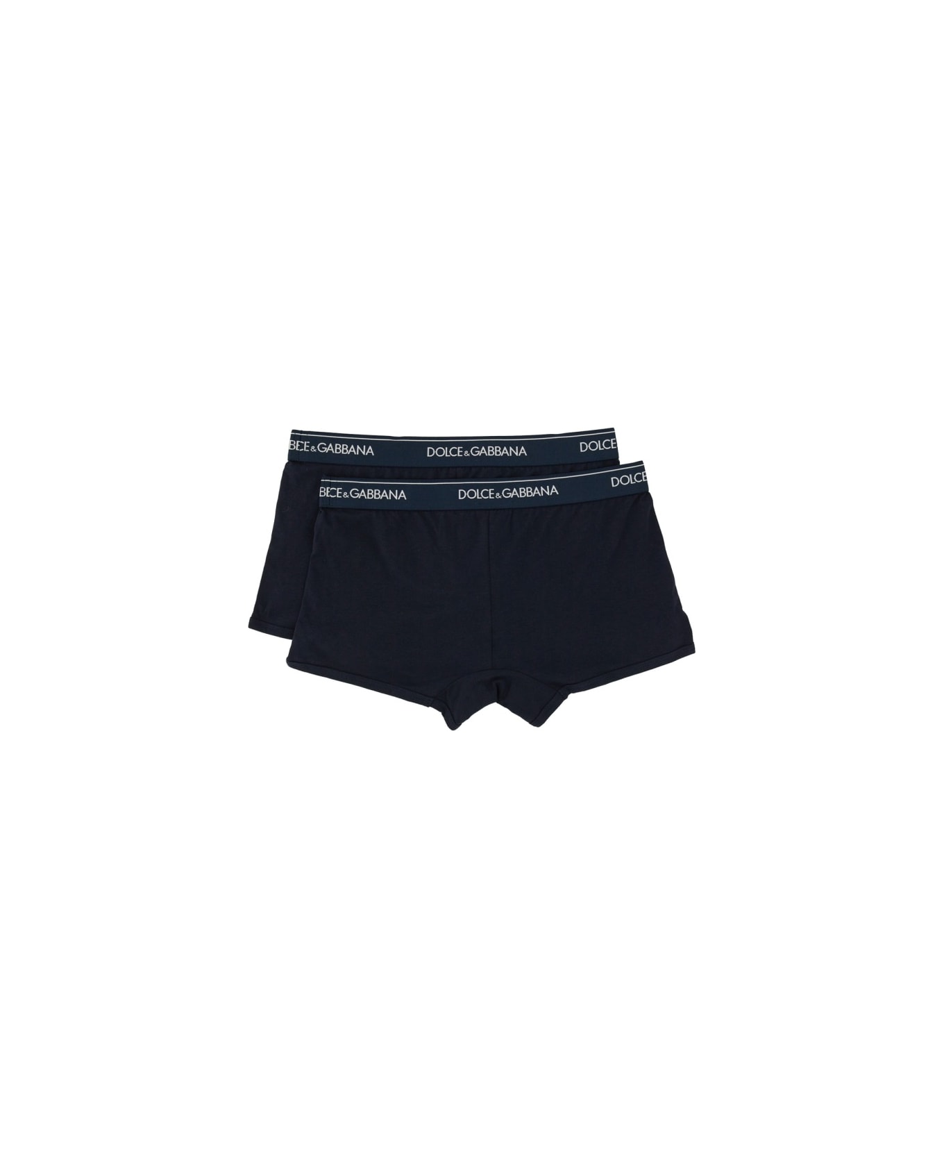 Dolce & Gabbana Confezione Da Due Boxer - BLUE