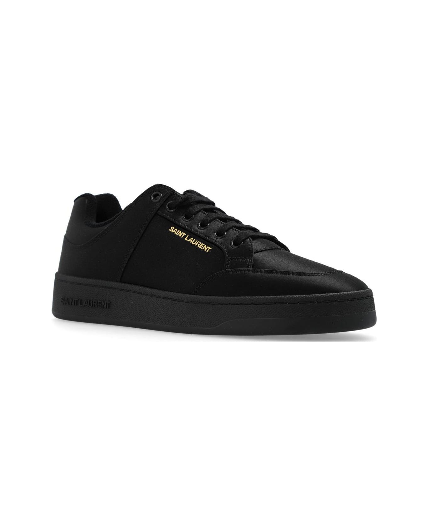 Saint Laurent Sl/61 Lace-up Sneakers - WHITE