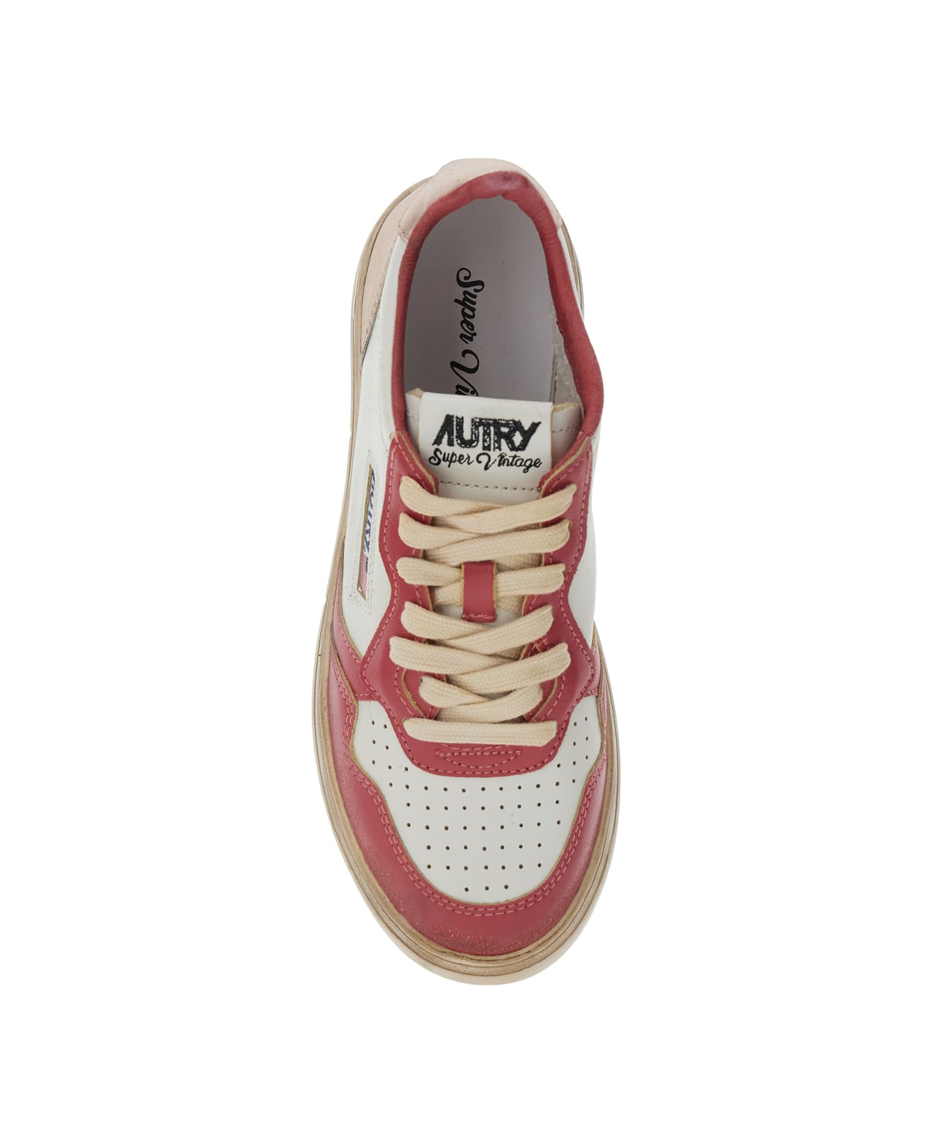 Autry Vintage Sneakers - Red