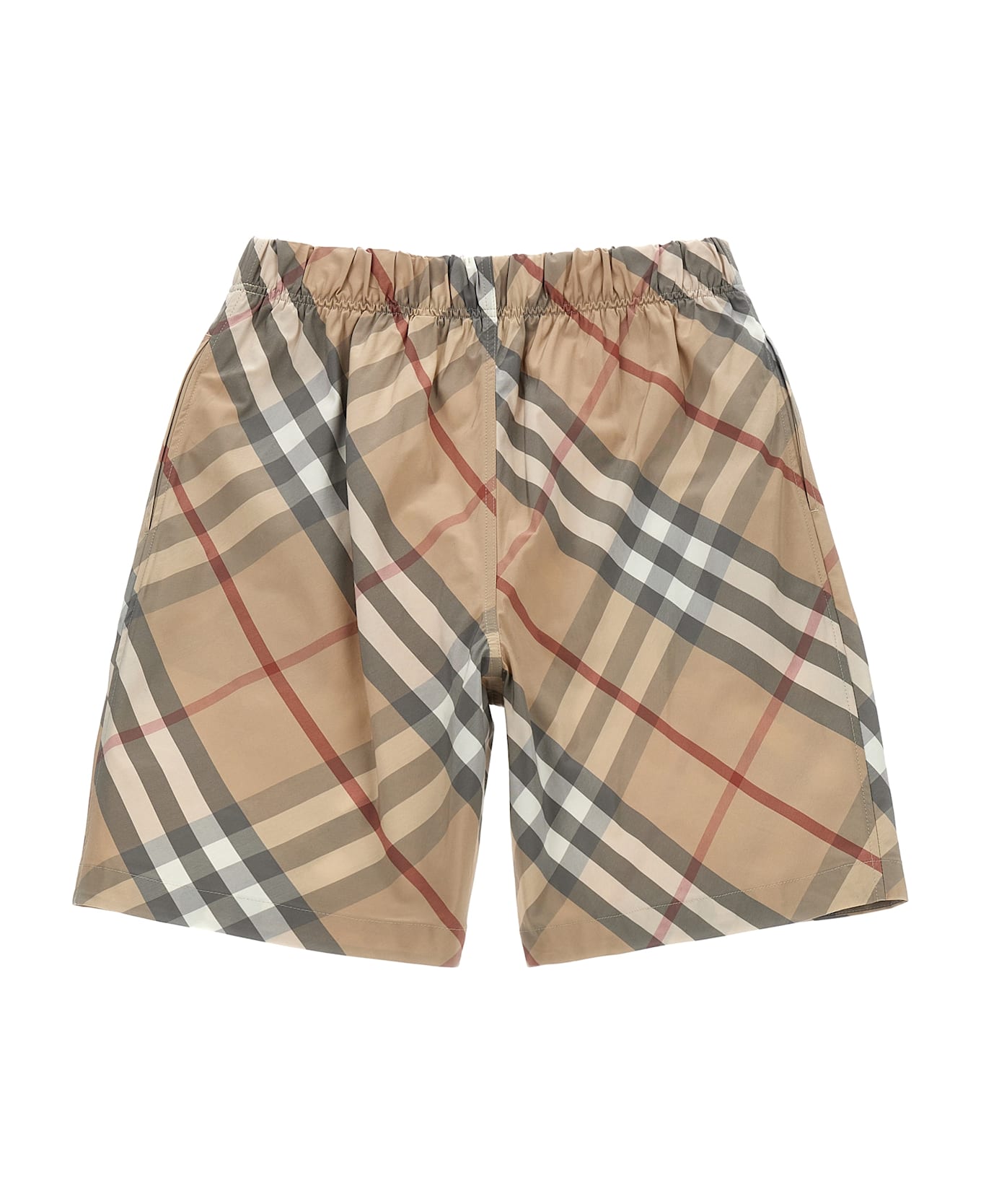 Burberry 'fabian' Bermuda Shorts - Beige