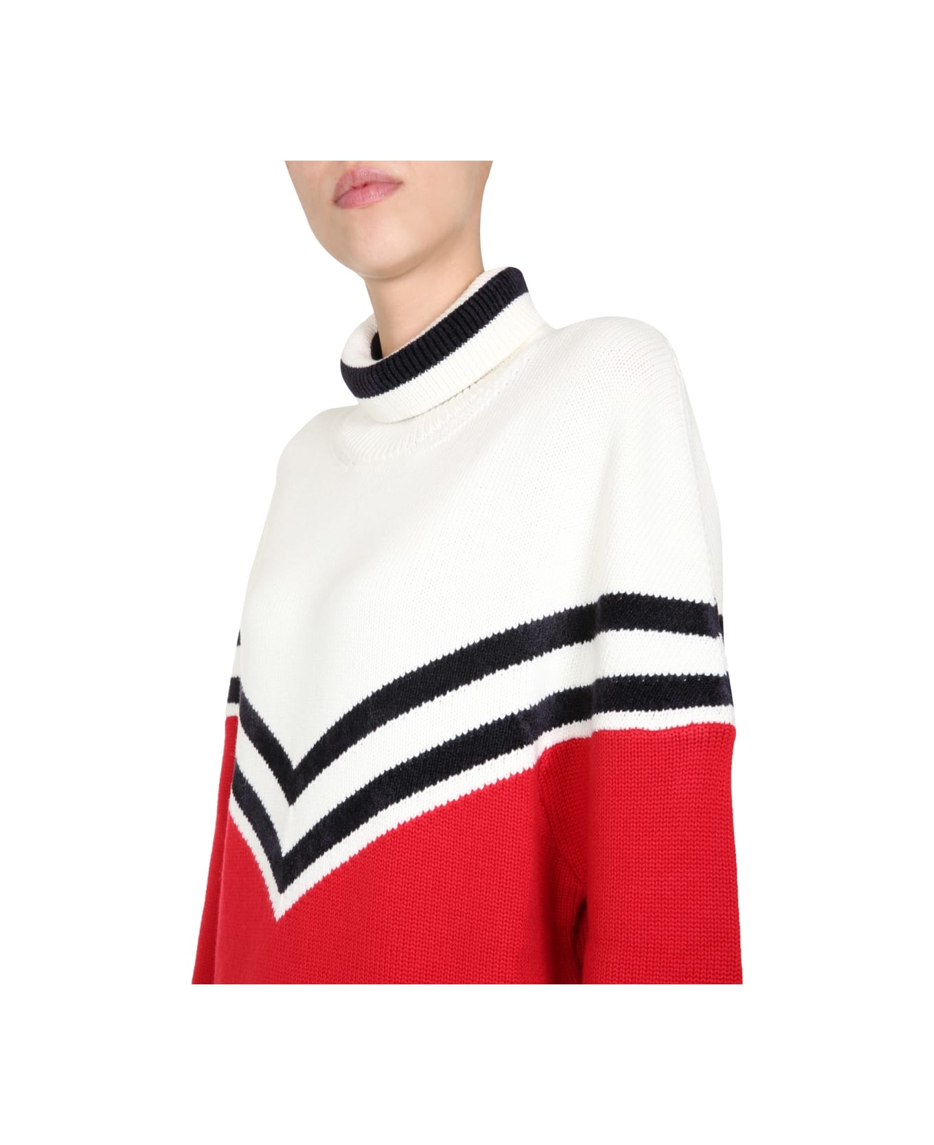 Dsquared2 Tall Neck Sweater - RED