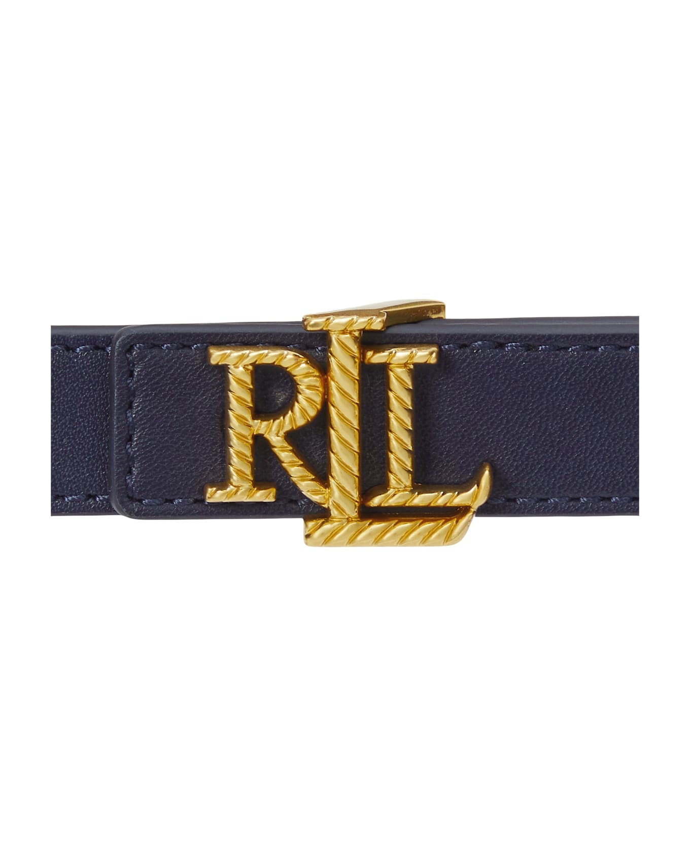 Polo Ralph Lauren Rev Lrl 20 Belt Skinny - Blue/tan