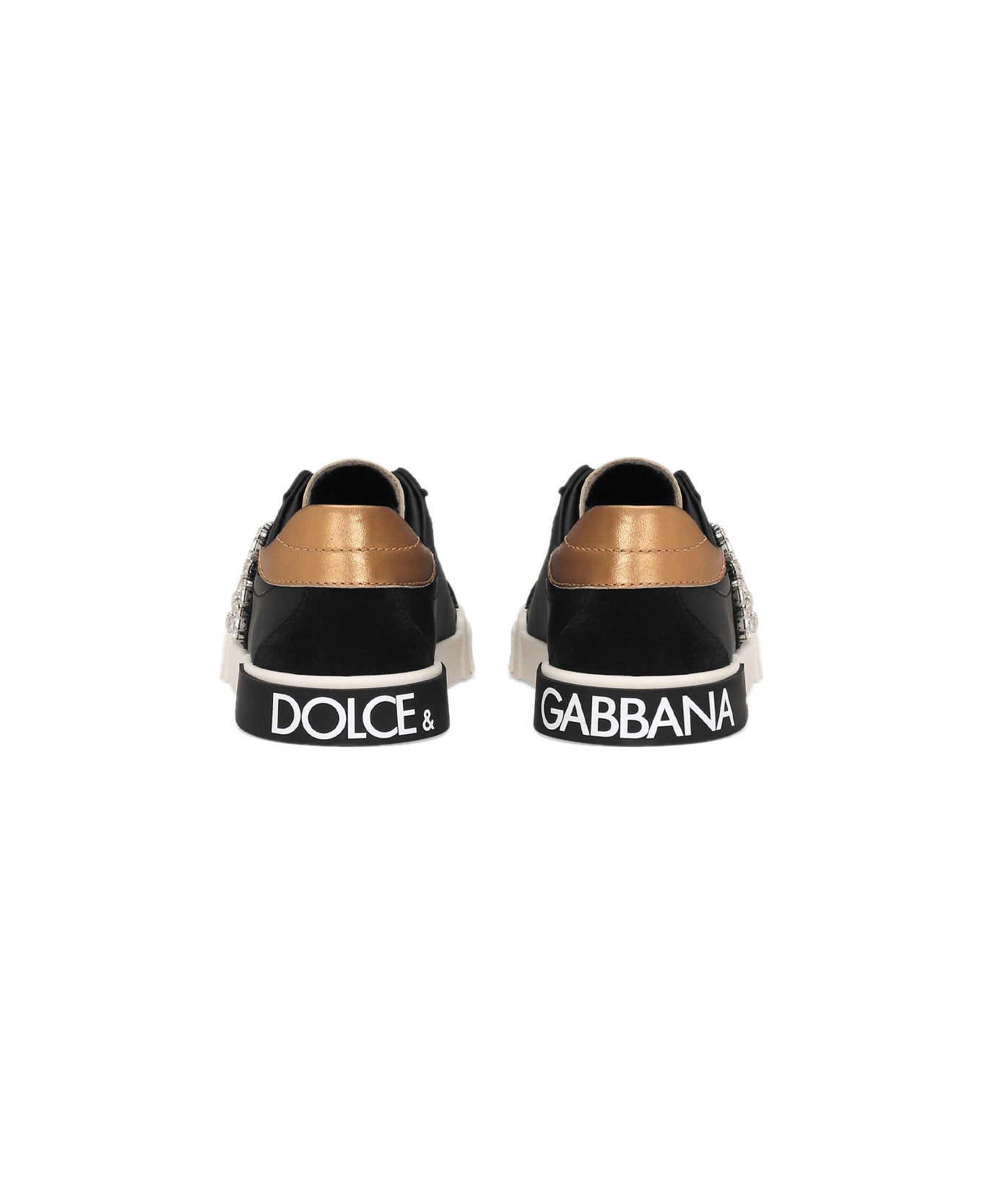 Dolce & Gabbana Sneakers - Nero/oro