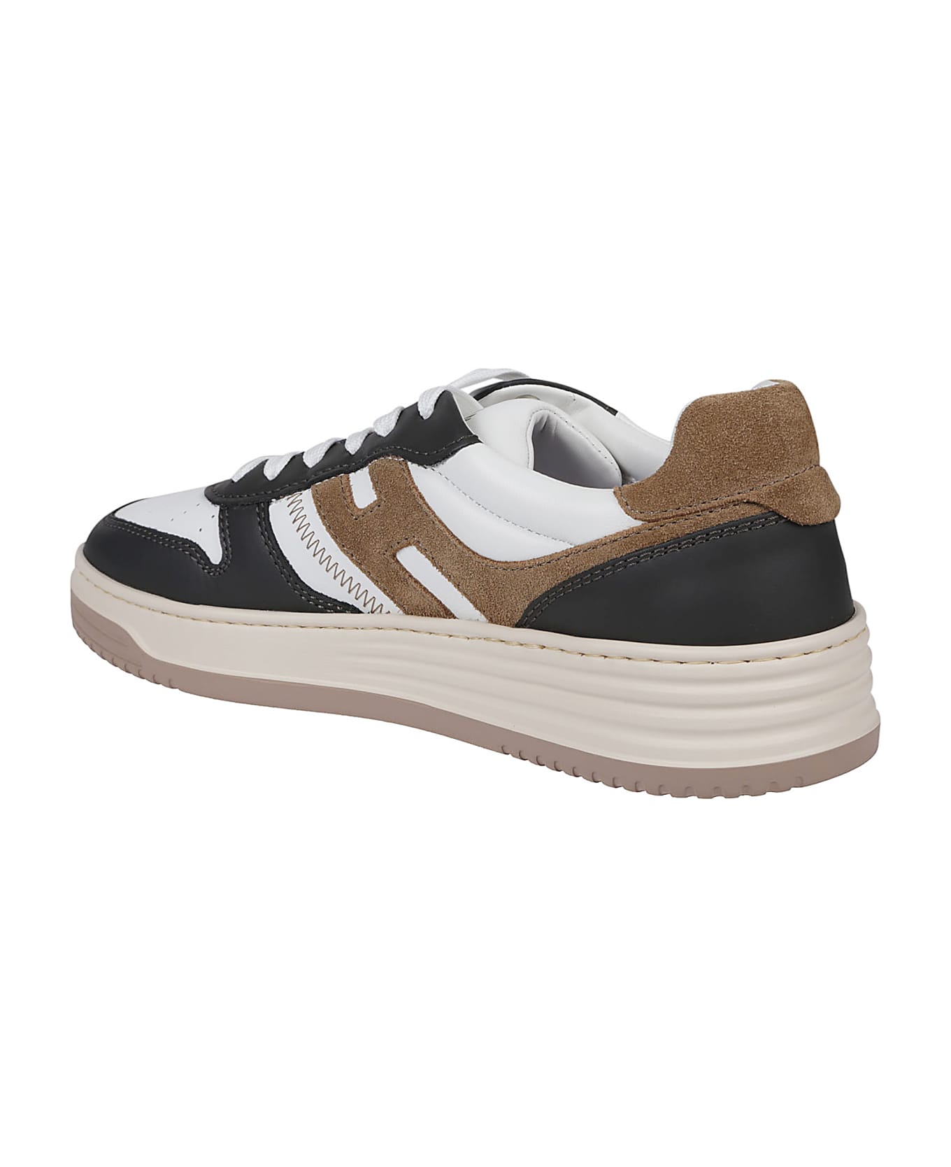Hogan H630 Sneakers - L Bianco/marrone/blu
