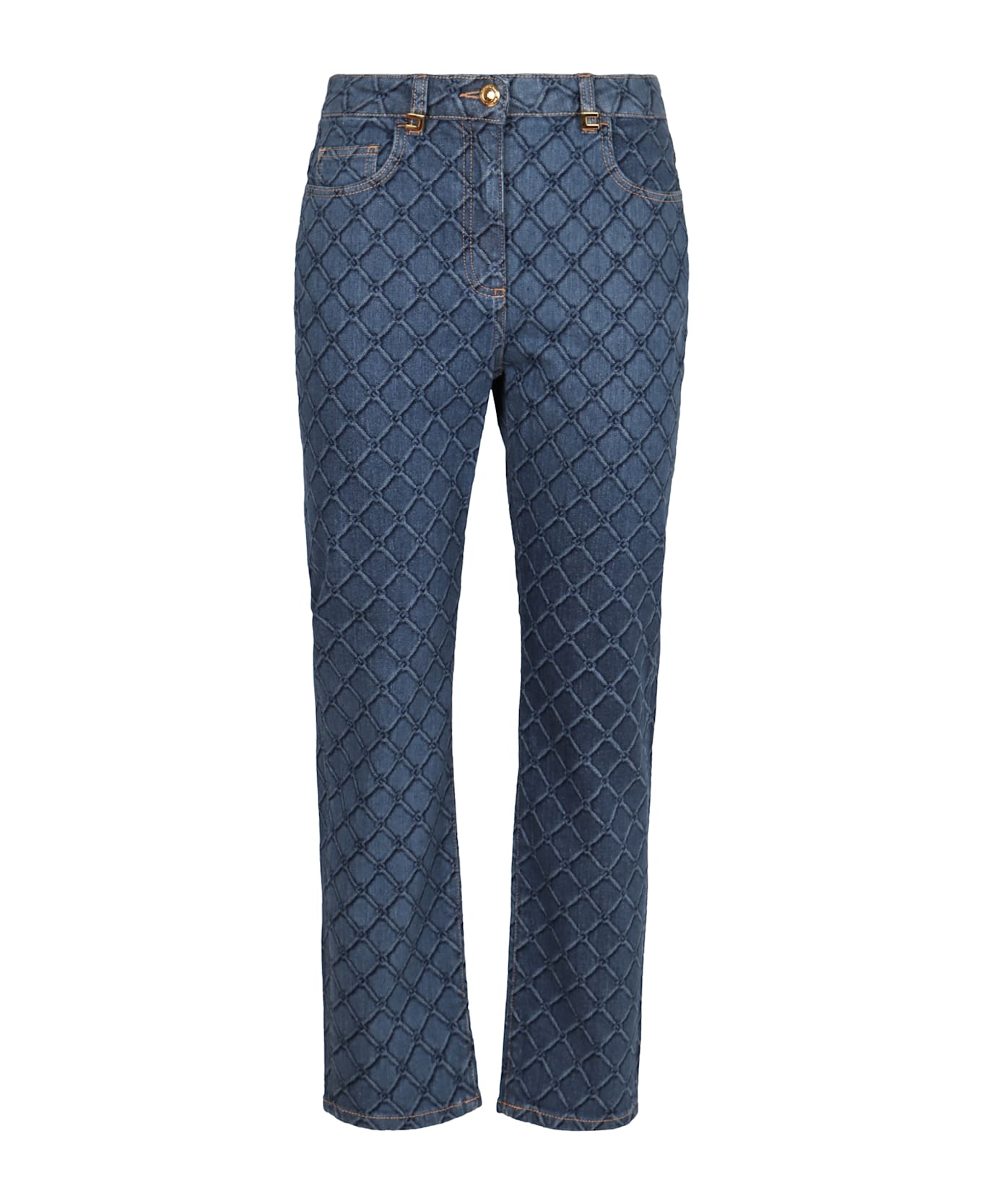 Elisabetta Franchi Slim Fit Jeans - Denim