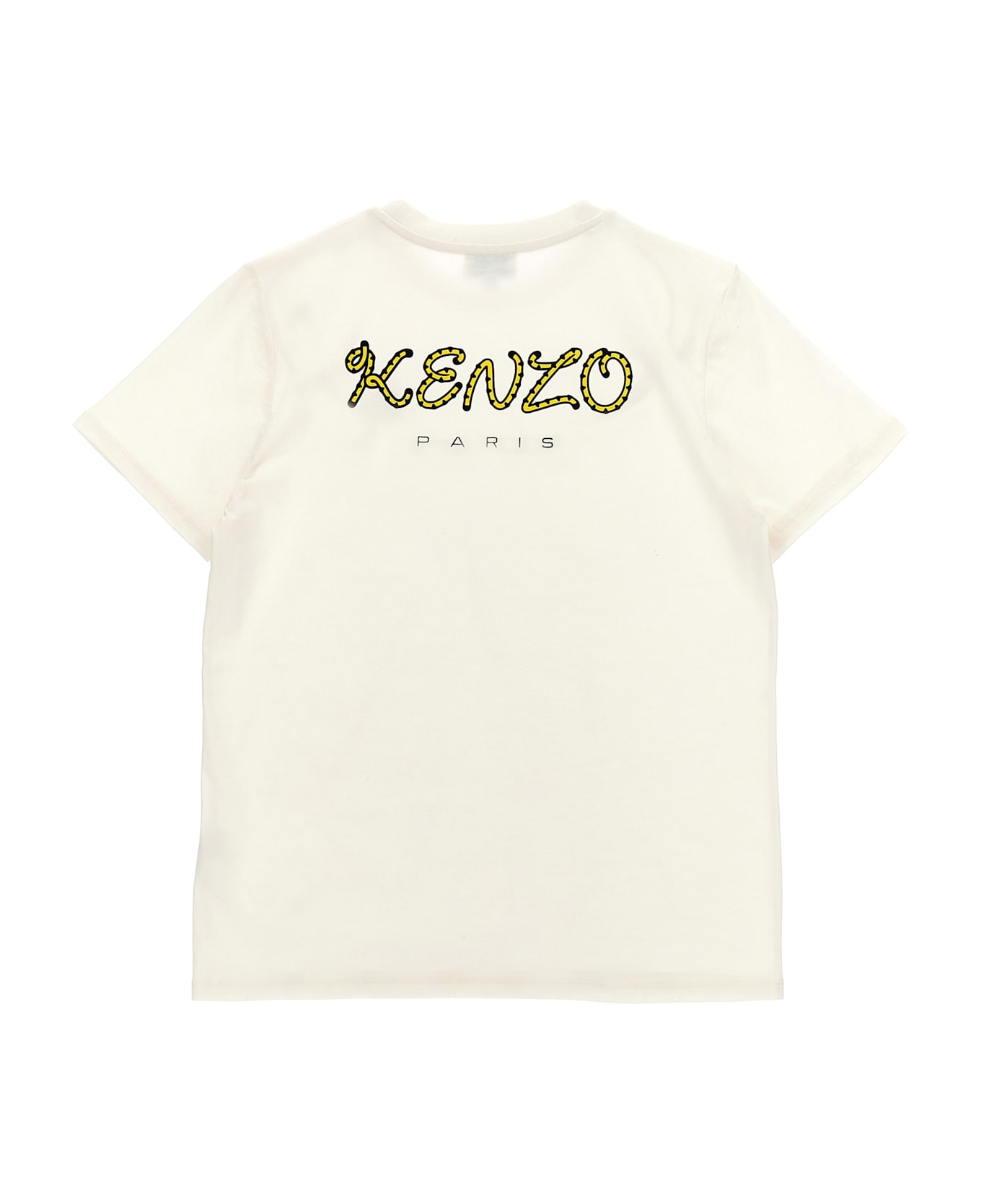 Kenzo Kids Logo Patch T-shirt - White