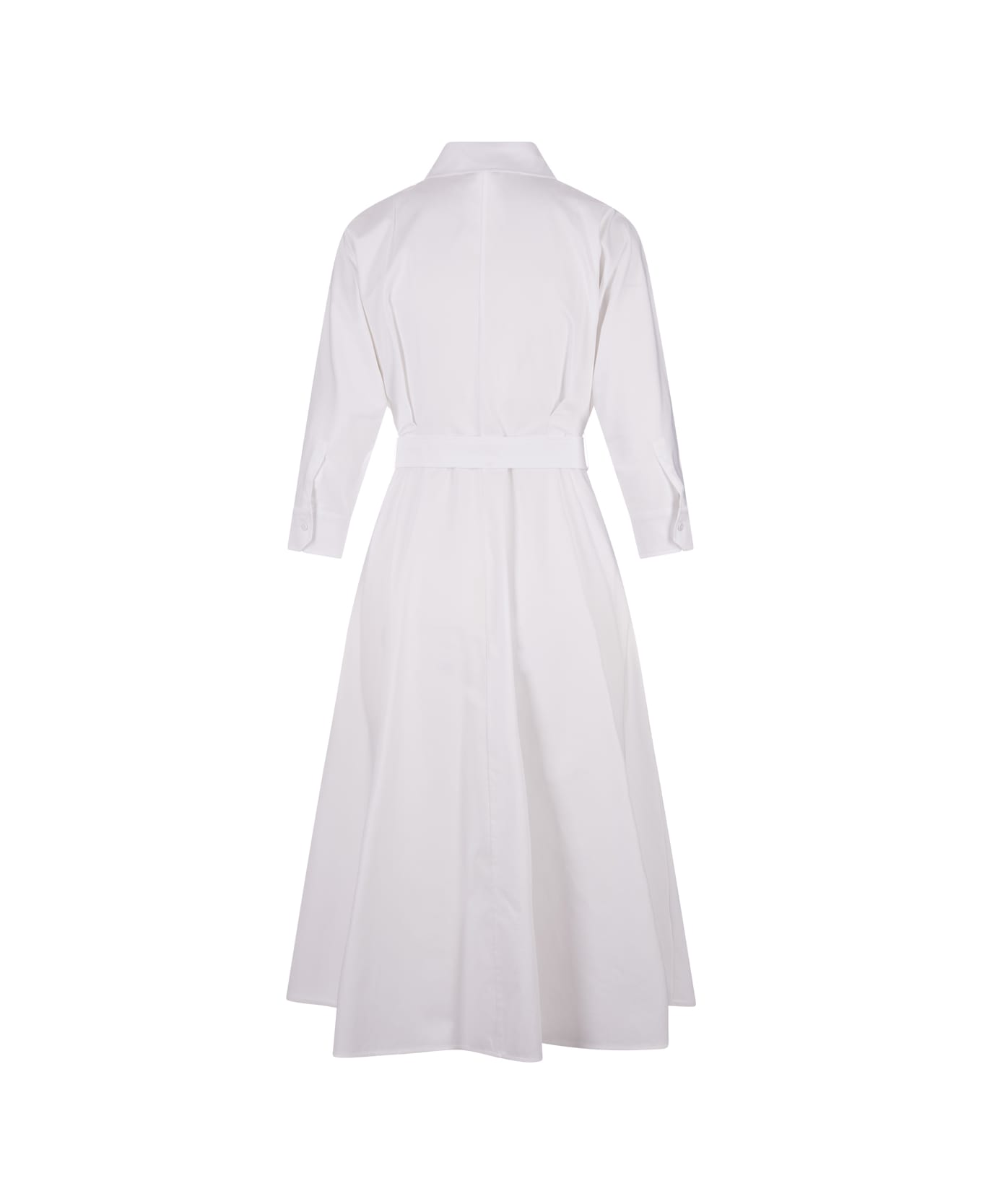 Max Mara White Sibari Dress - White