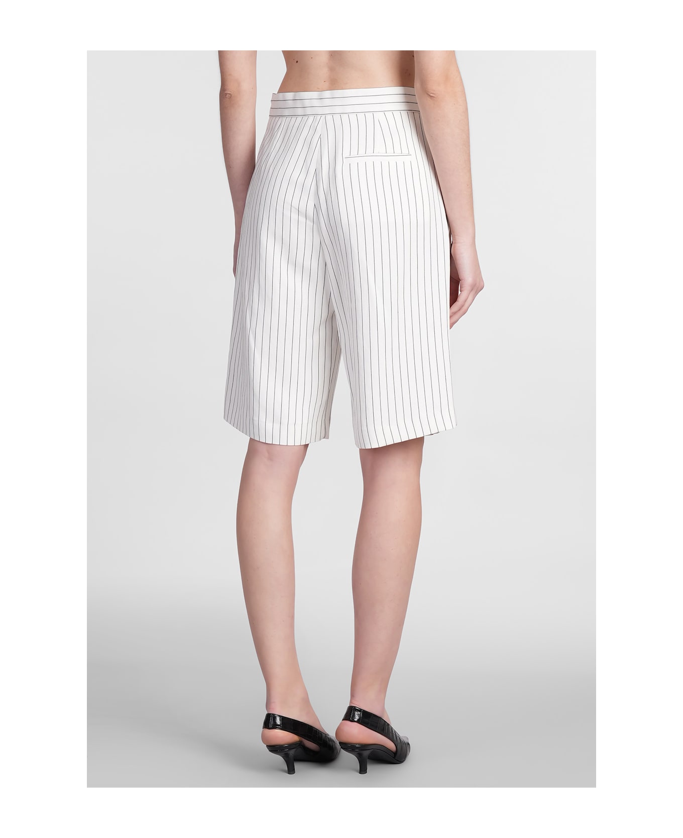 Loulou Studio Piera Pants In White Viscose - white