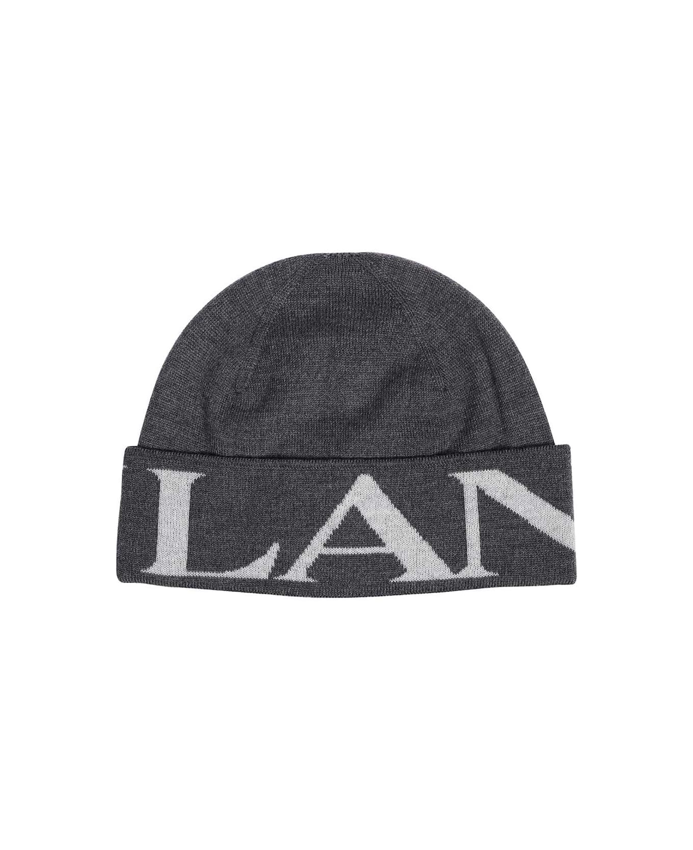 Lanvin Wool Hat - grey