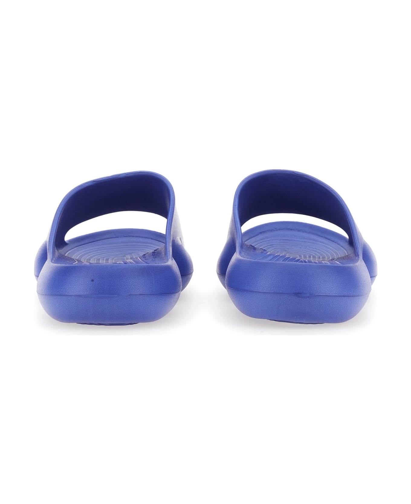 Versace Jeans Couture Slide Sandal With Logo - BLU