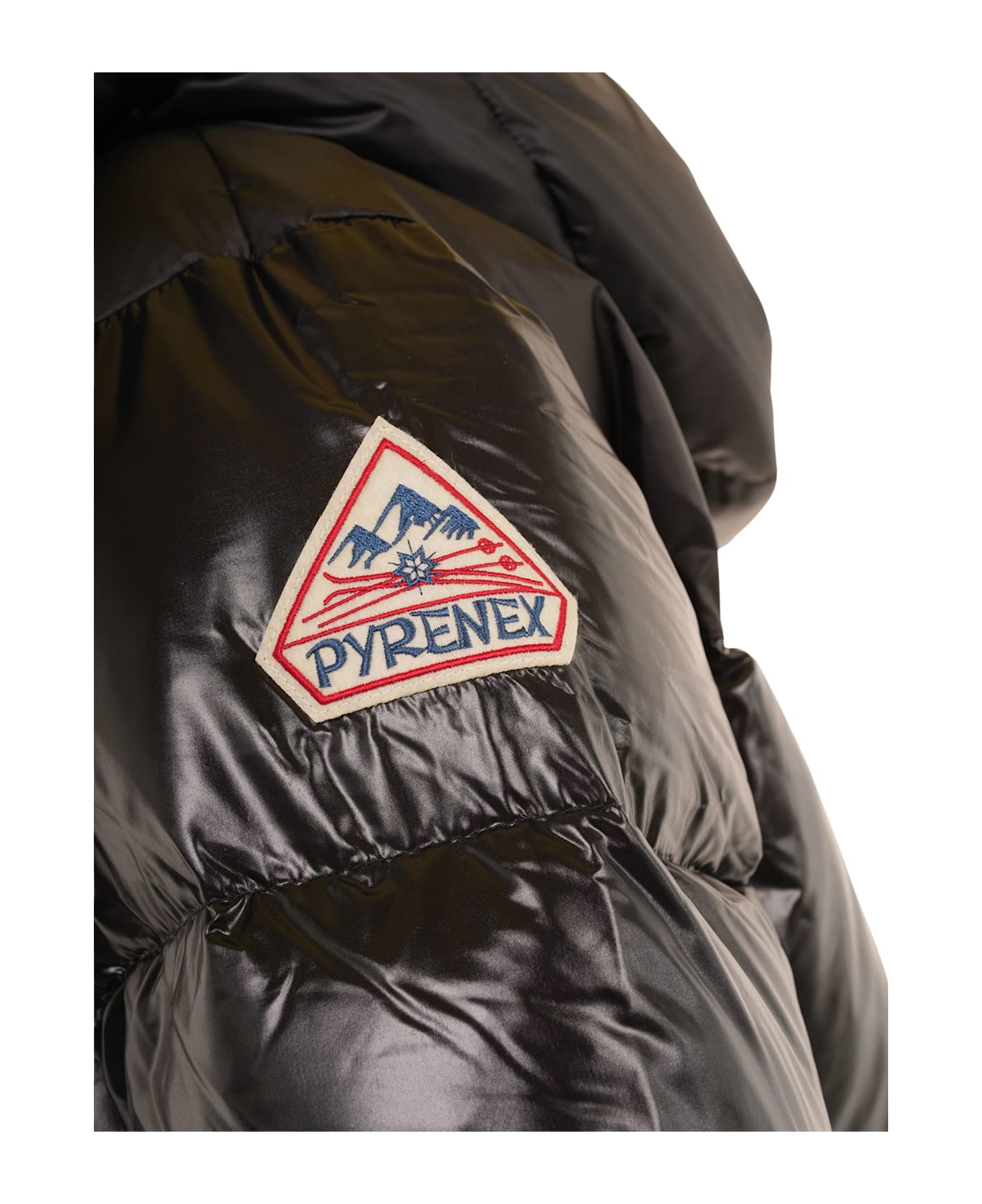 Pyrenex Down Jacket With Hat Lively - Black