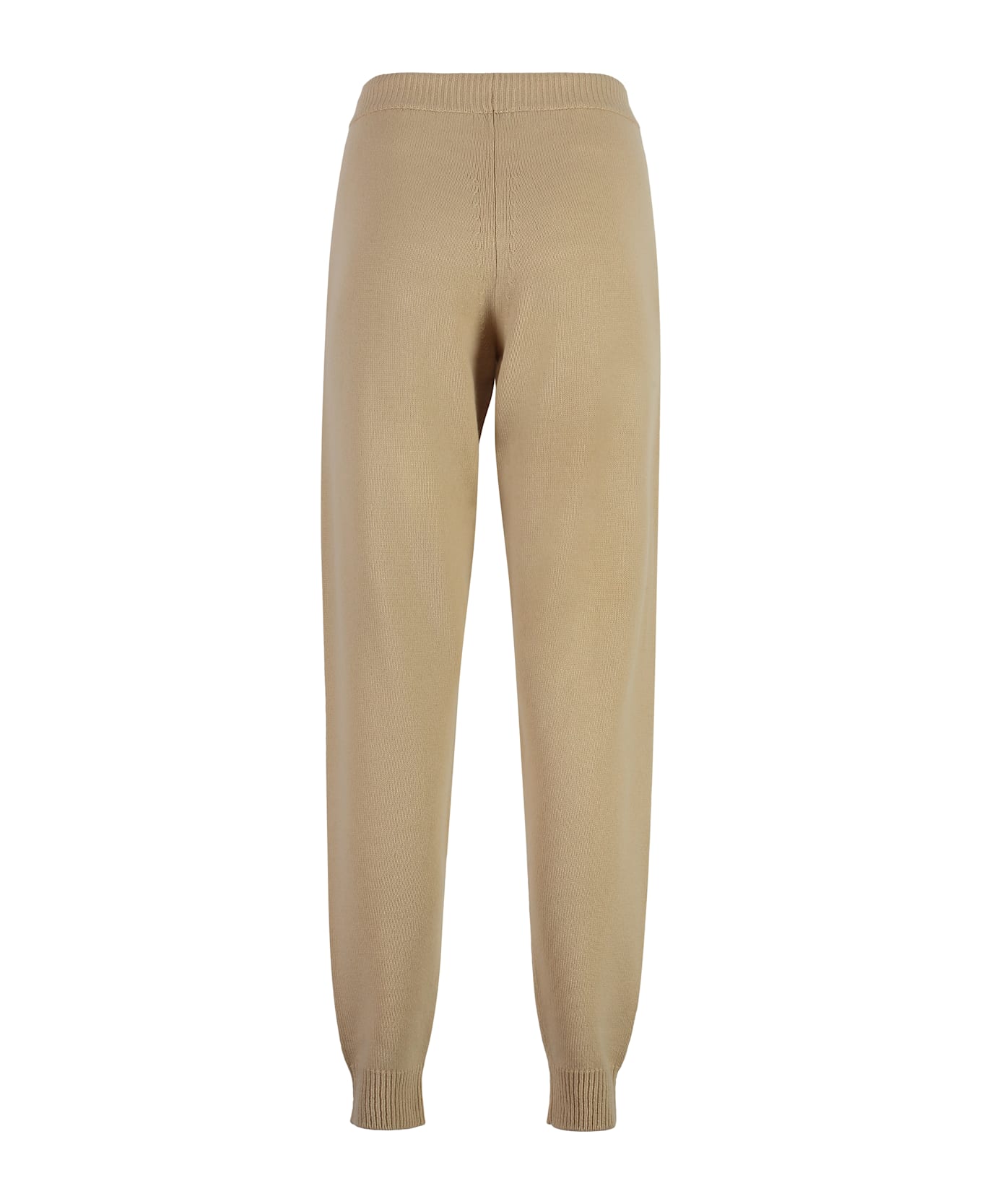 Malo Knitted Cashmere Track-pants - Sand