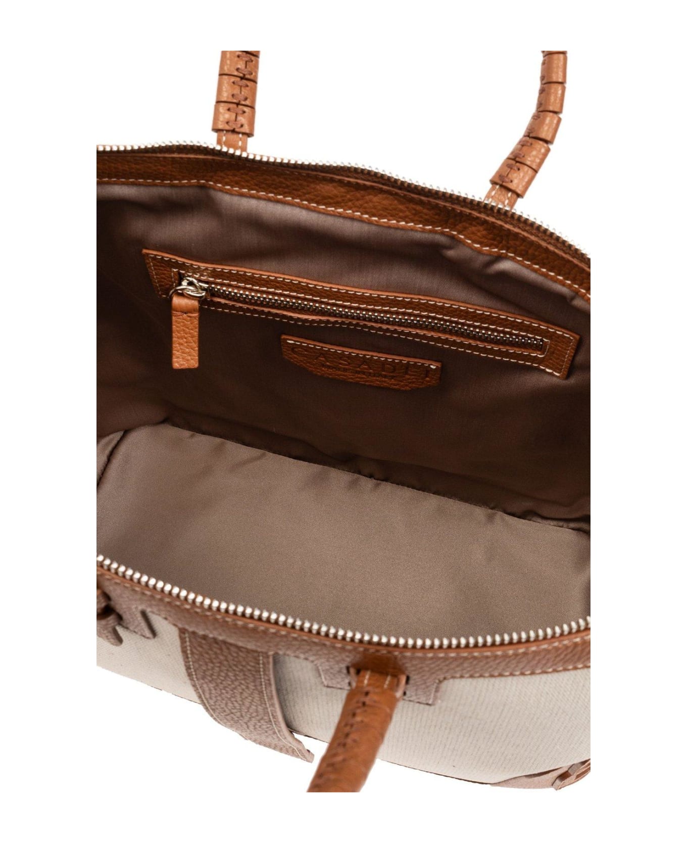Casadei C-style Zipped Tote Bag - Sella トートバッグ