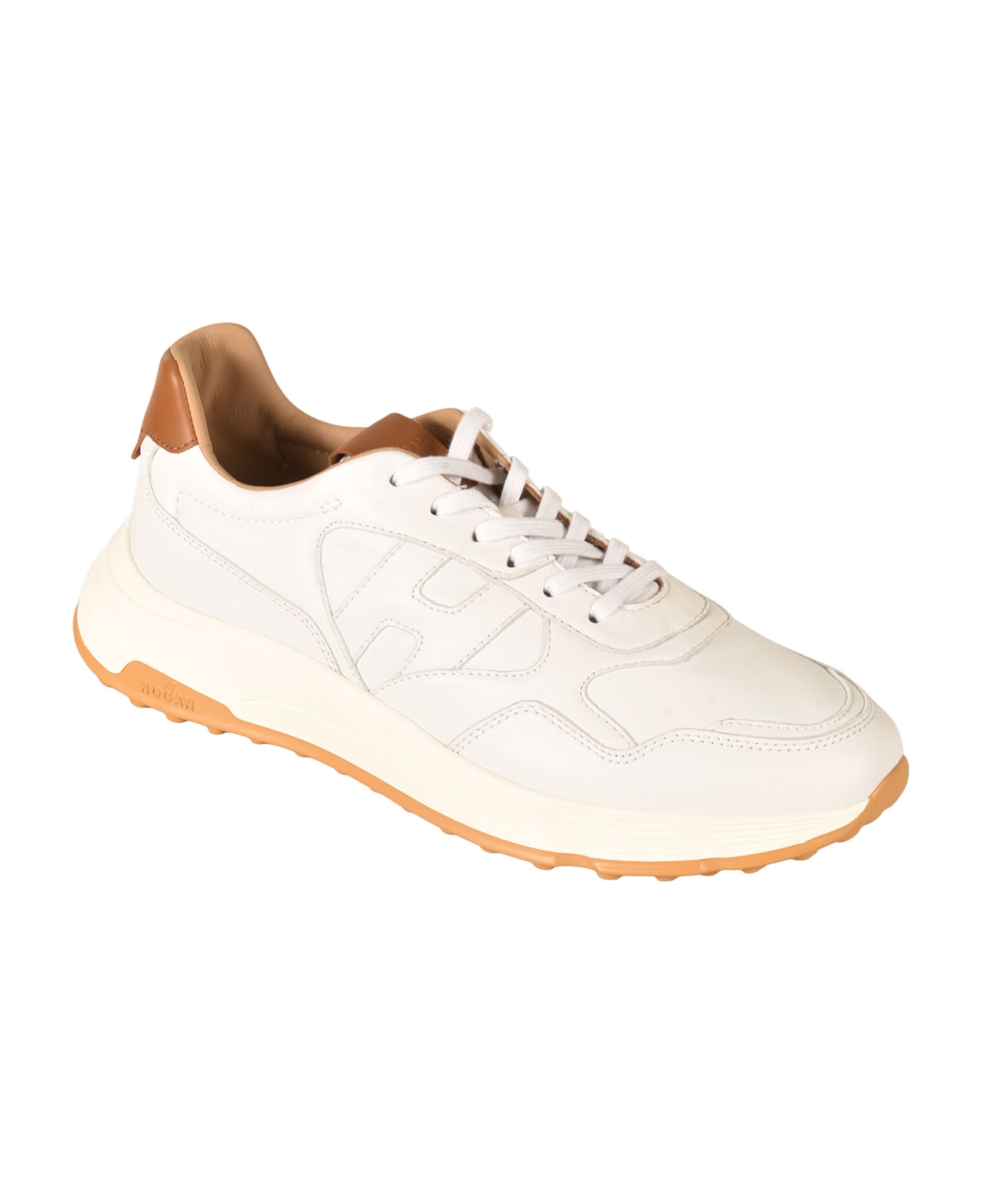 Hogan Hyperlight Lace-up Sneakers - Bianco