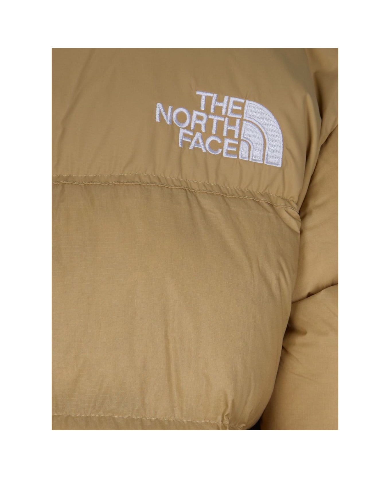 The North Face Quilted Khaki Jacket - Beige