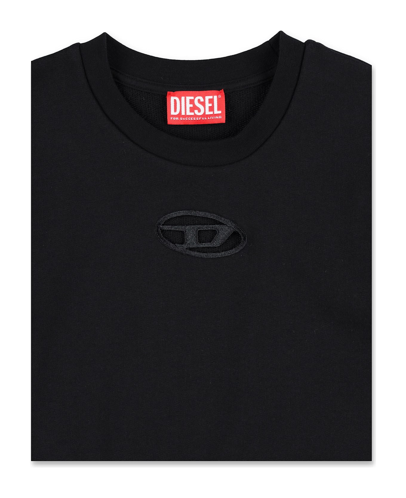 Diesel Kid - Straslium Sweatshirt - BLACK