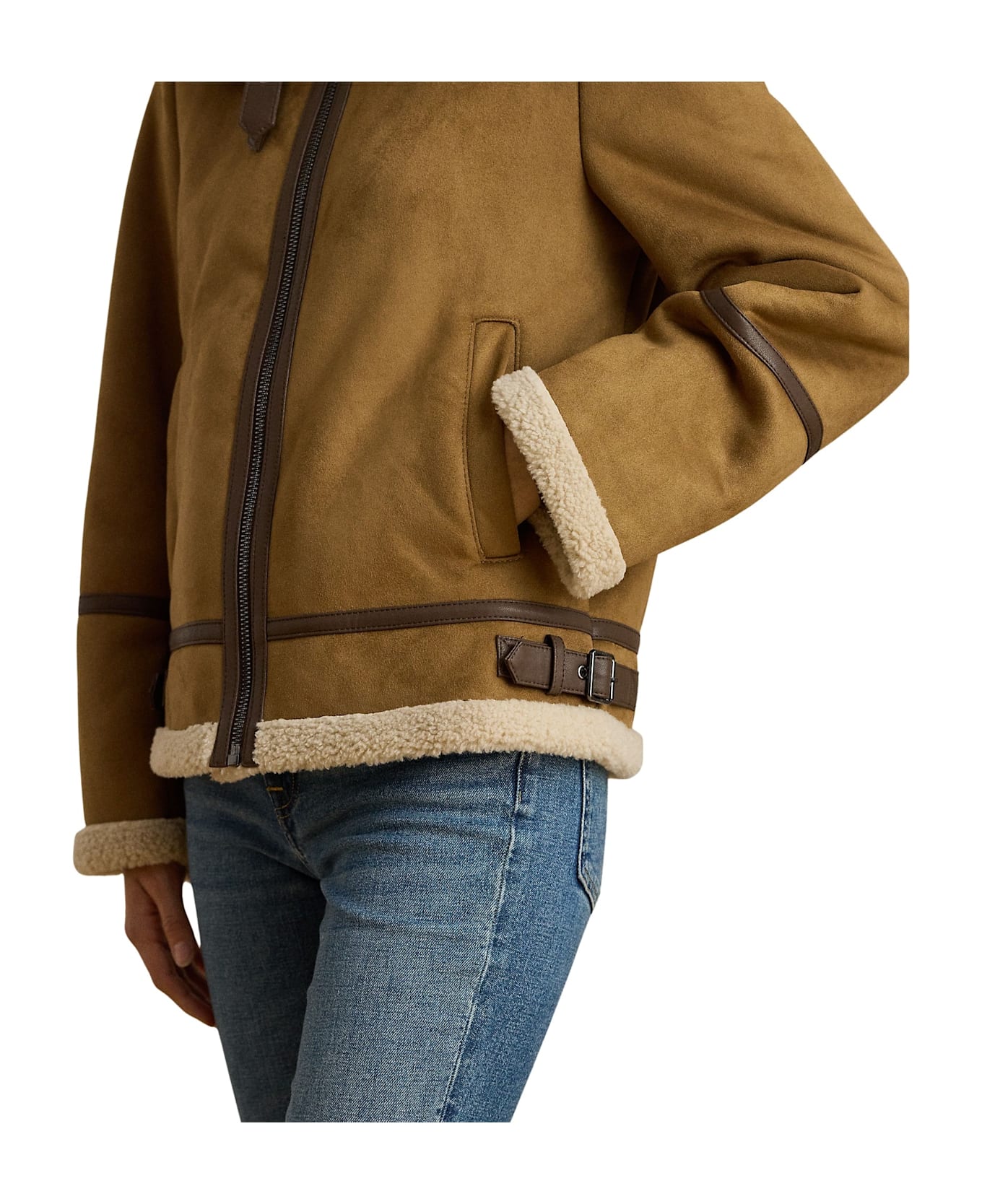 Ralph Lauren Fx Sh Sb 24 Unlined Coat - Camel