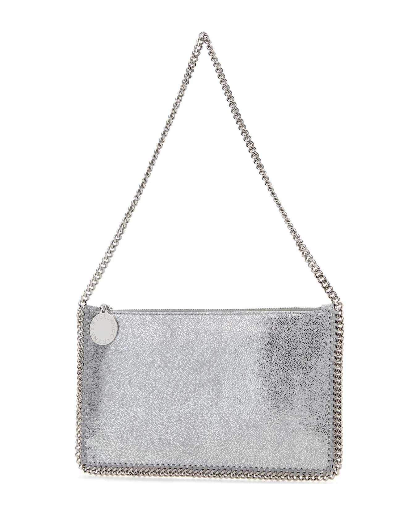 Stella McCartney Silver Shaggy Deer Falabella Shoulder Bag - SILVER