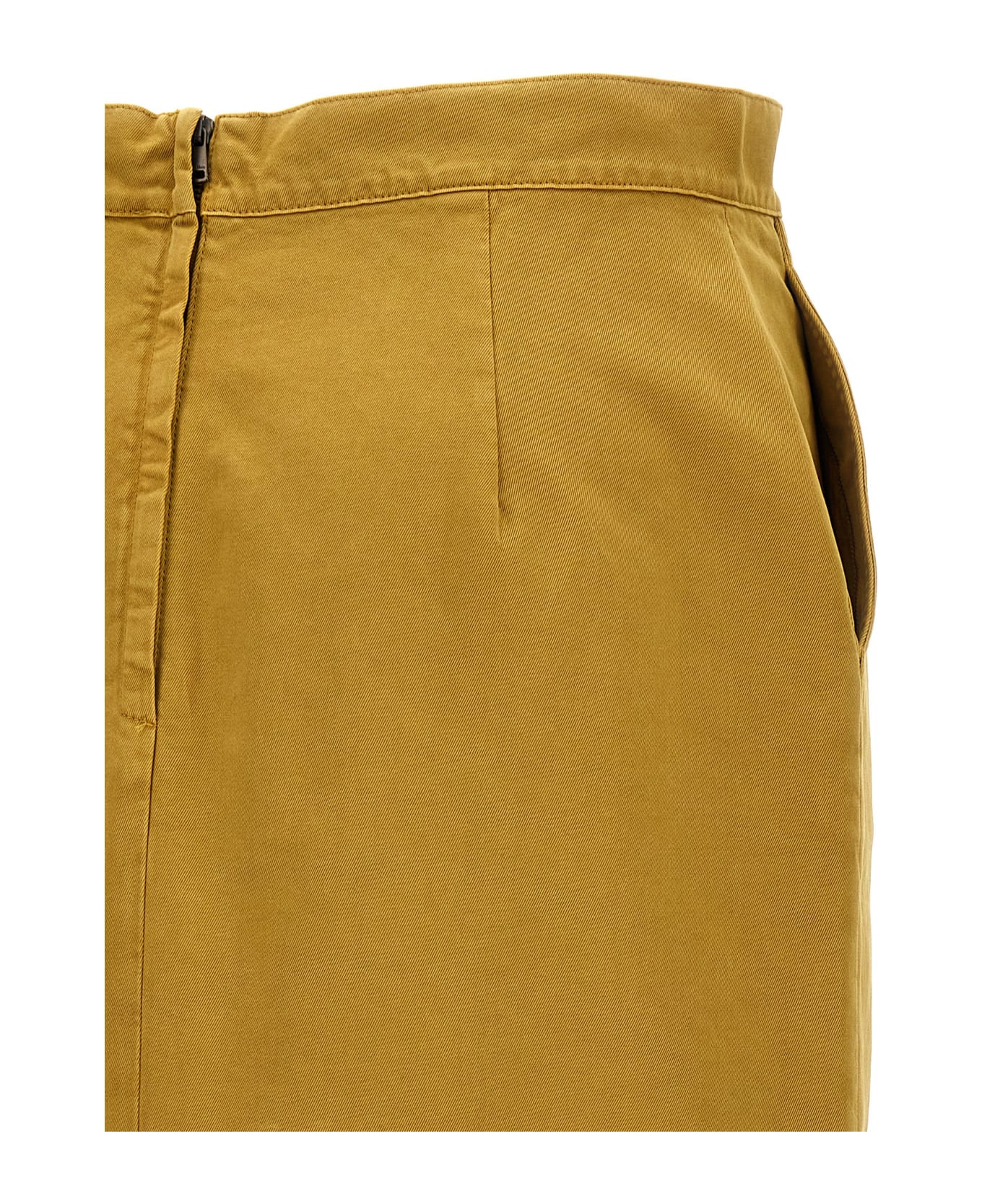 Max Mara 'denver' Skirt - Yellow スカート