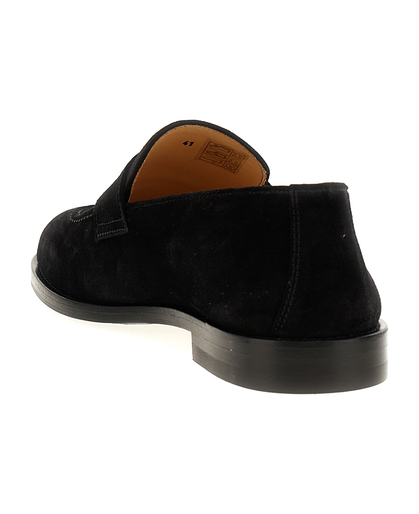 Brunello Cucinelli Suede Loafers - Black