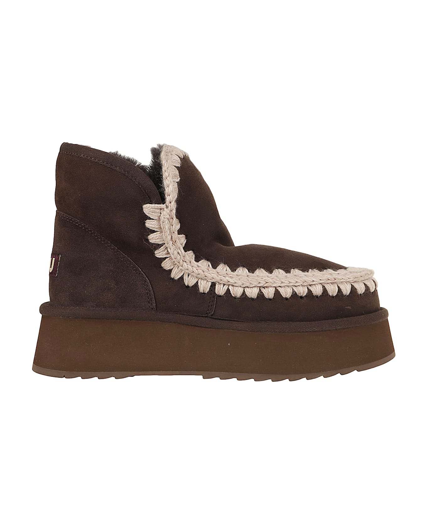 Mou Mini Eskimo Platform Boot - Brown