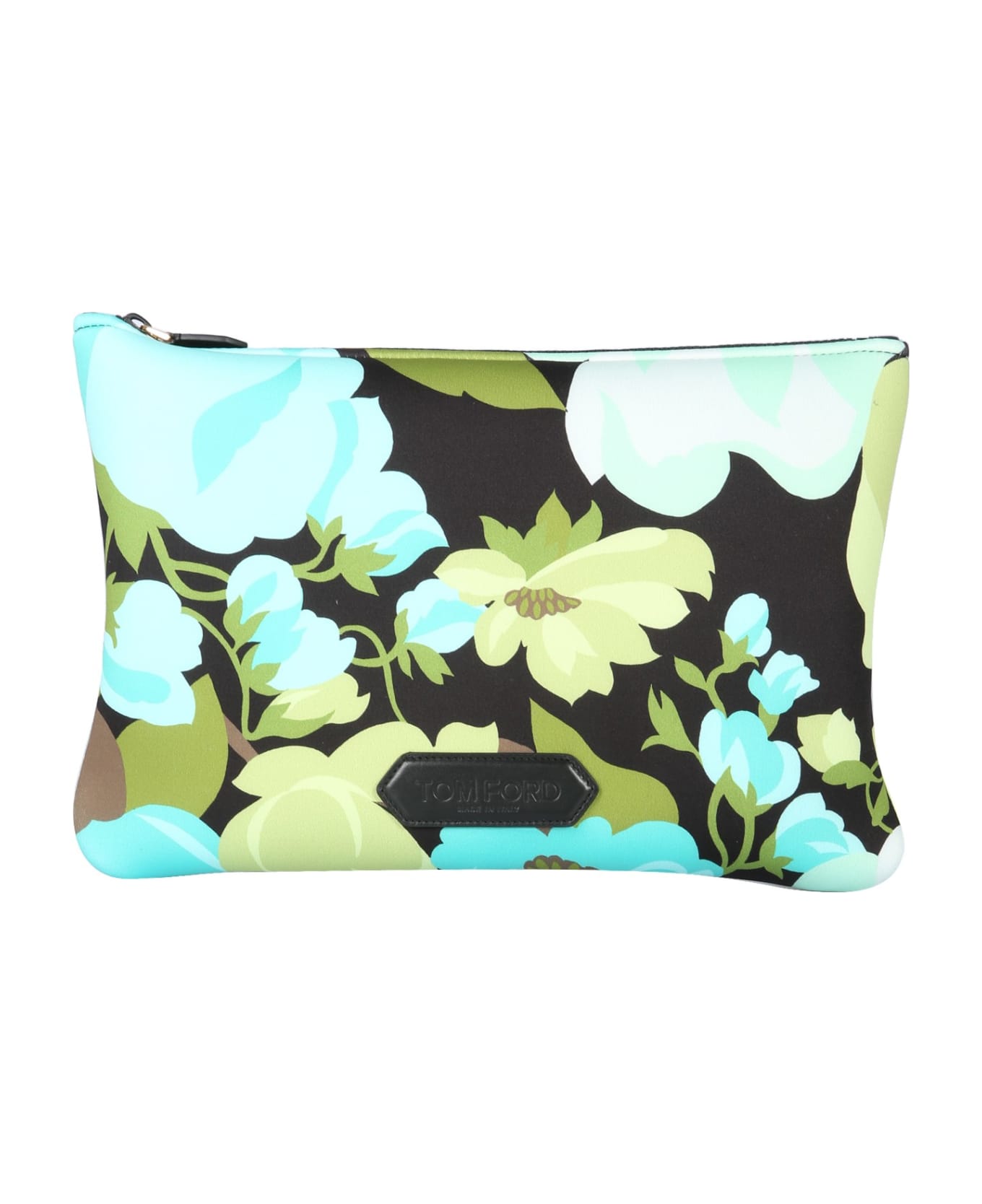 Tom Ford Floral Print Pouch - MULTICOLOR
