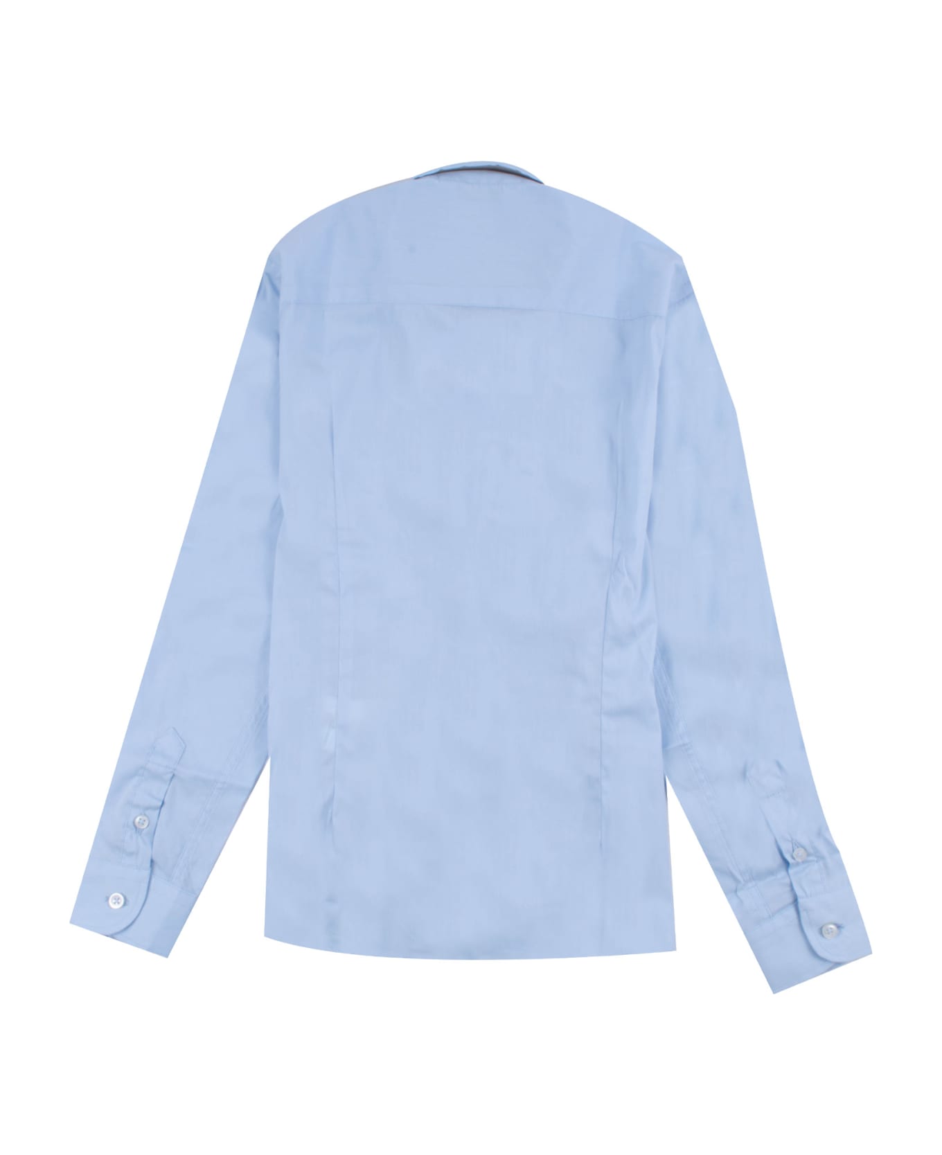 Manuel Ritz Cotton Shirt - Light blue