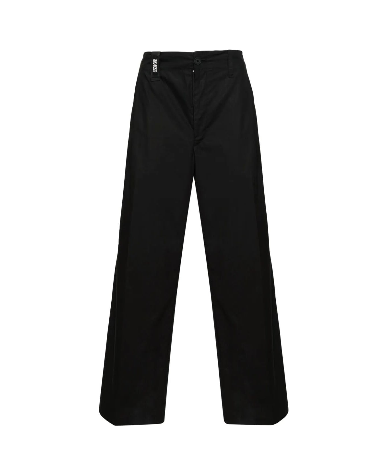 Versace Jeans Couture Rx Patch Logo Trousers - Black