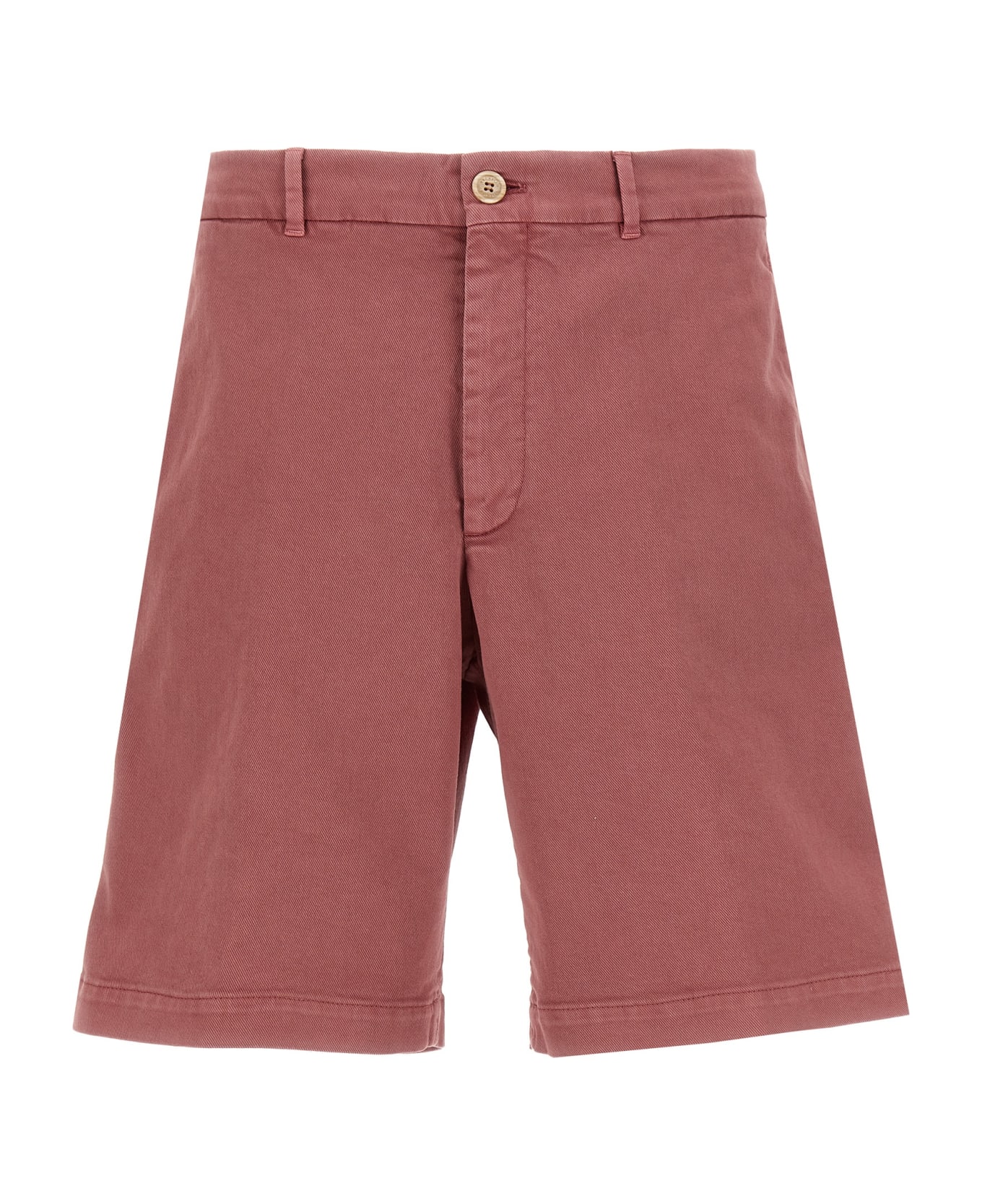 Brunello Cucinelli Cotton Bermuda Shorts - Pink