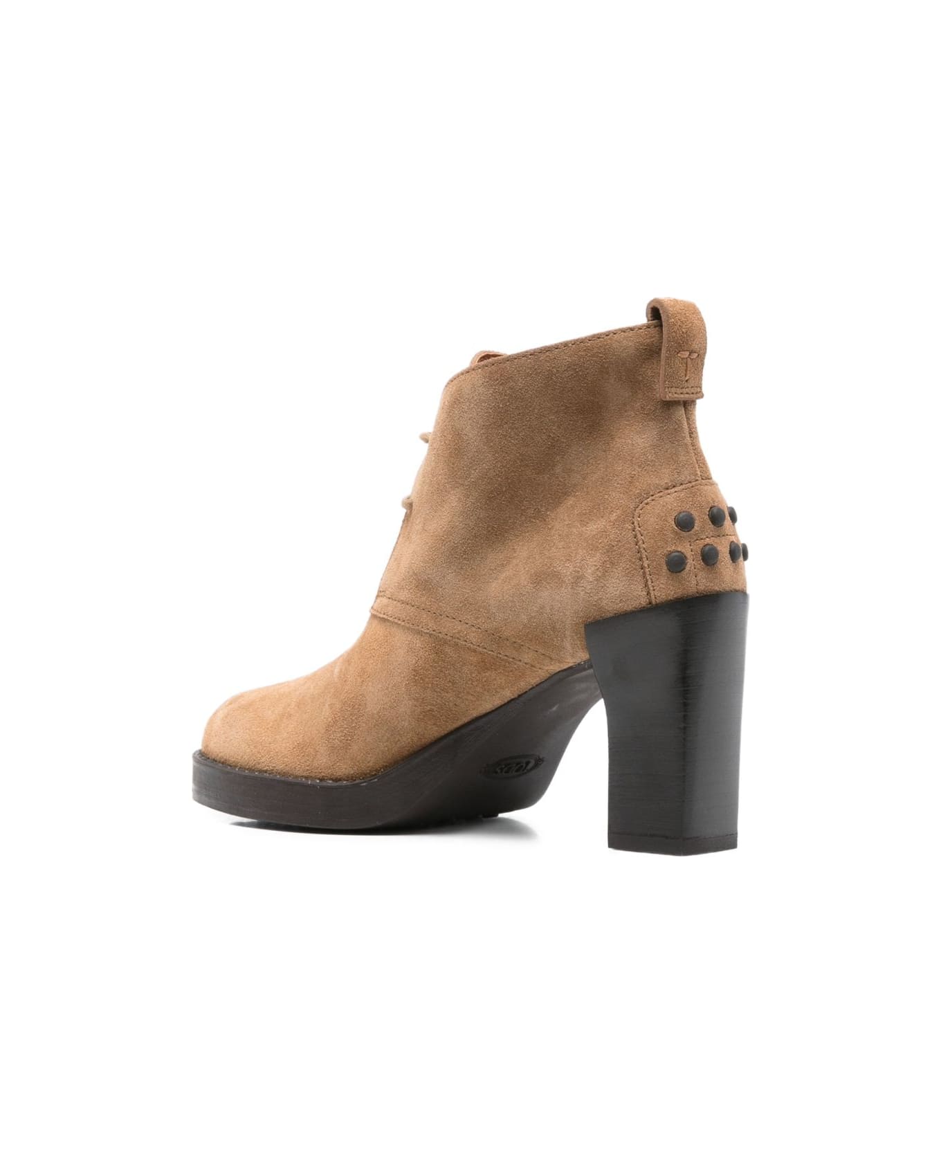 Tod
s Leather Boots - Camel