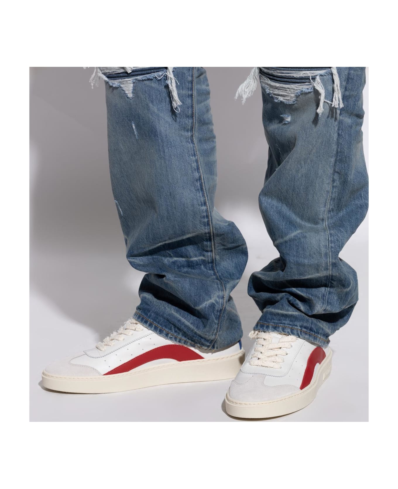 Dsquared2 Sports Shoes 'rider' - White スニーカー