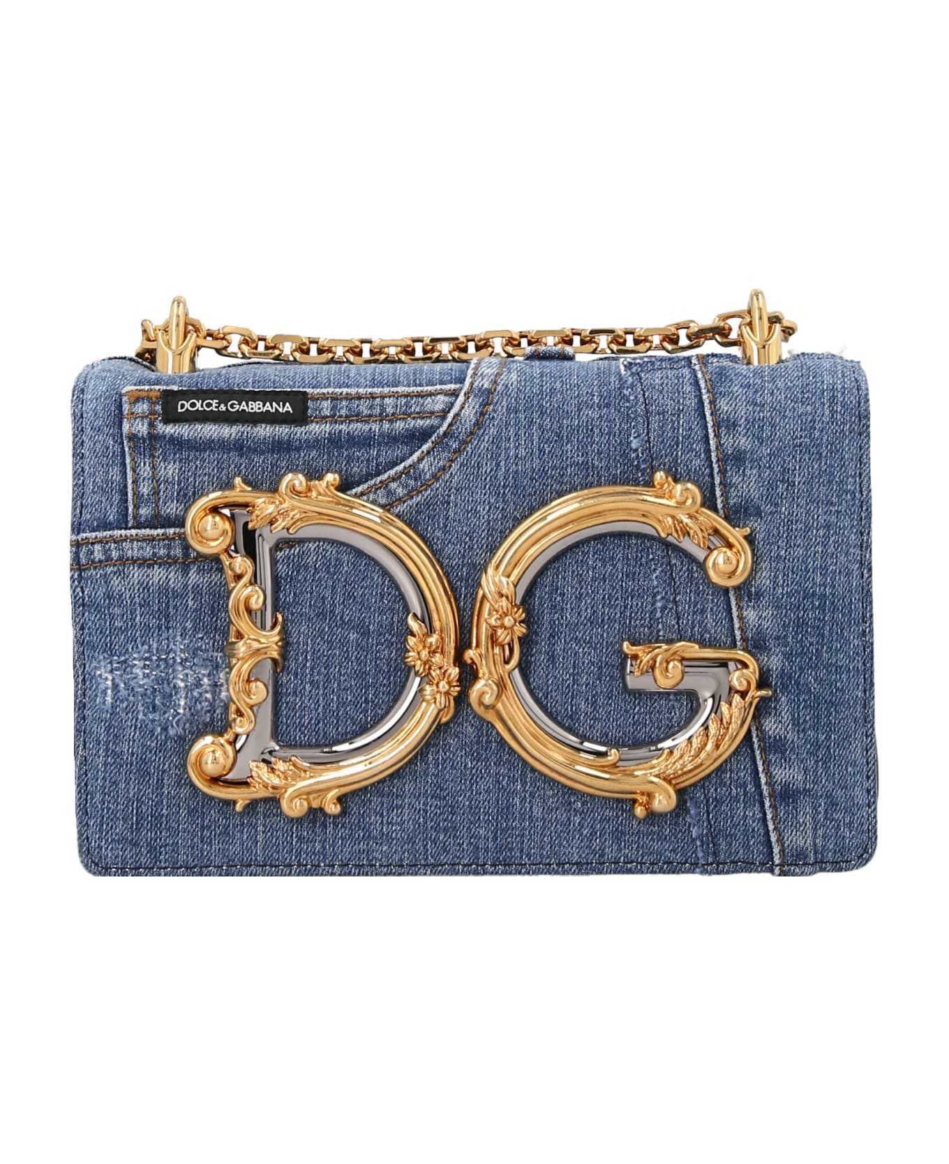 Dolce & Gabbana 'dg Girls Crossbody Bag - Light Blue