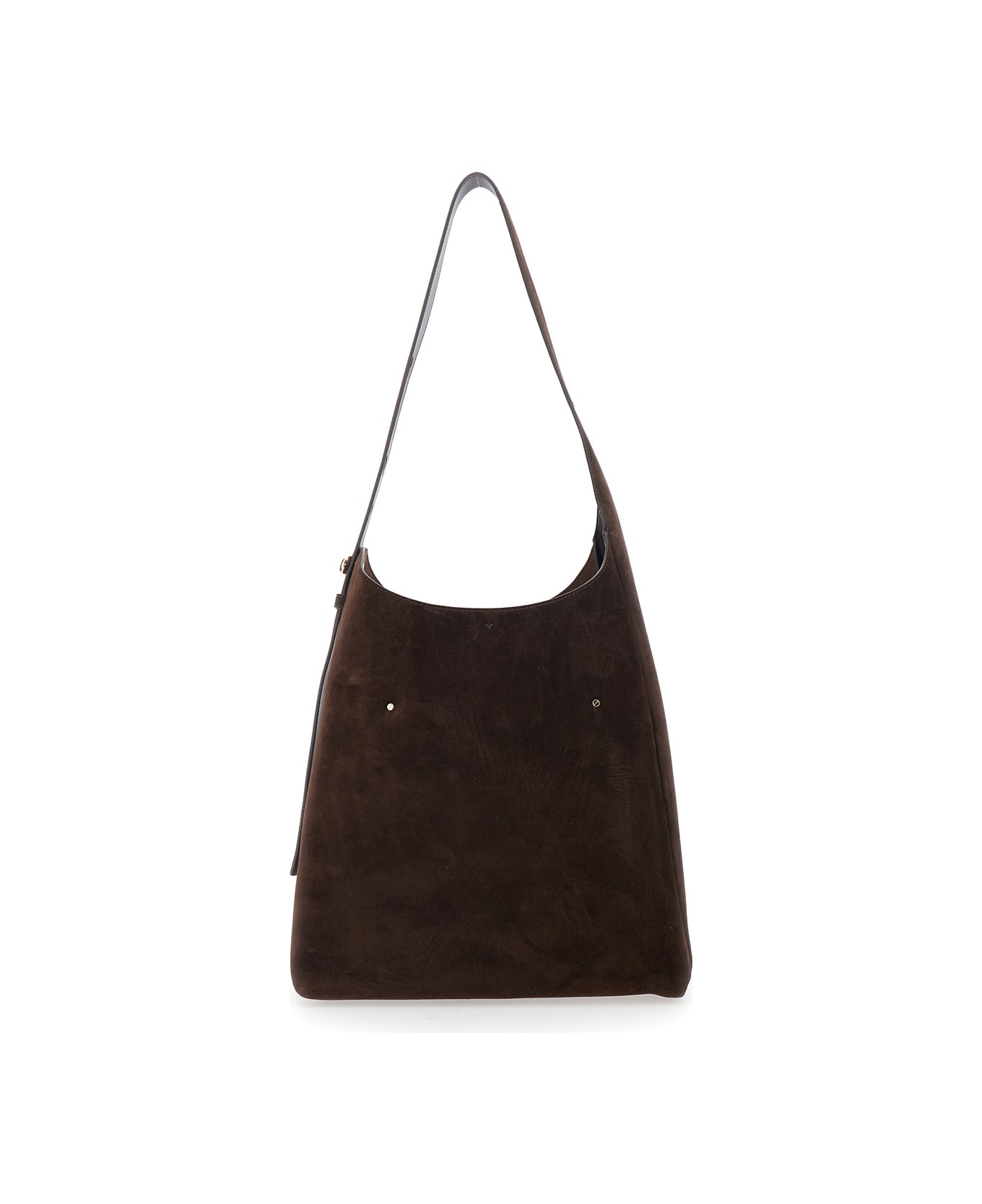 Tory Burch Romy Suede Hobo Bag - Brown