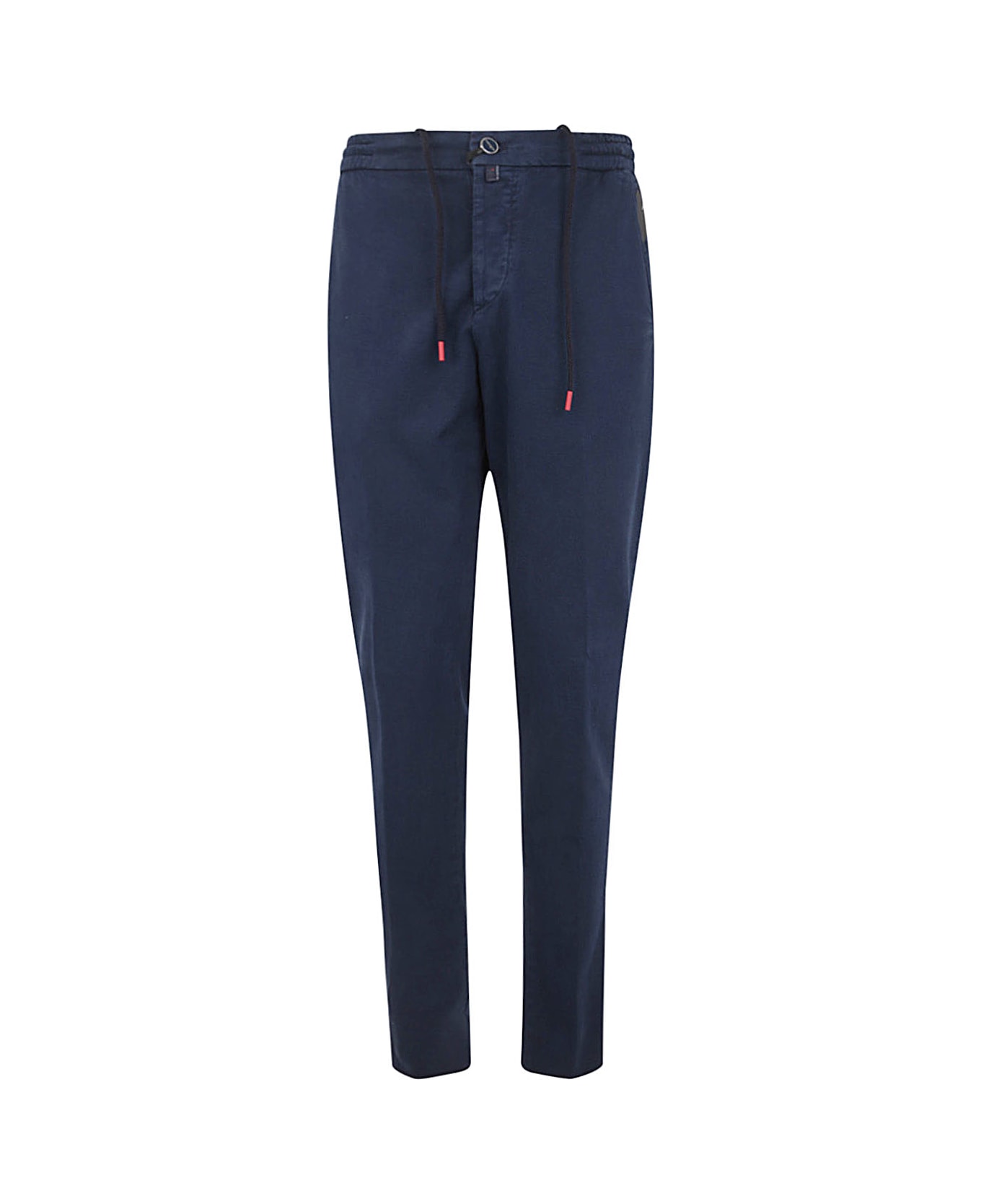 Kiton Pants With Coulisse - Blue
