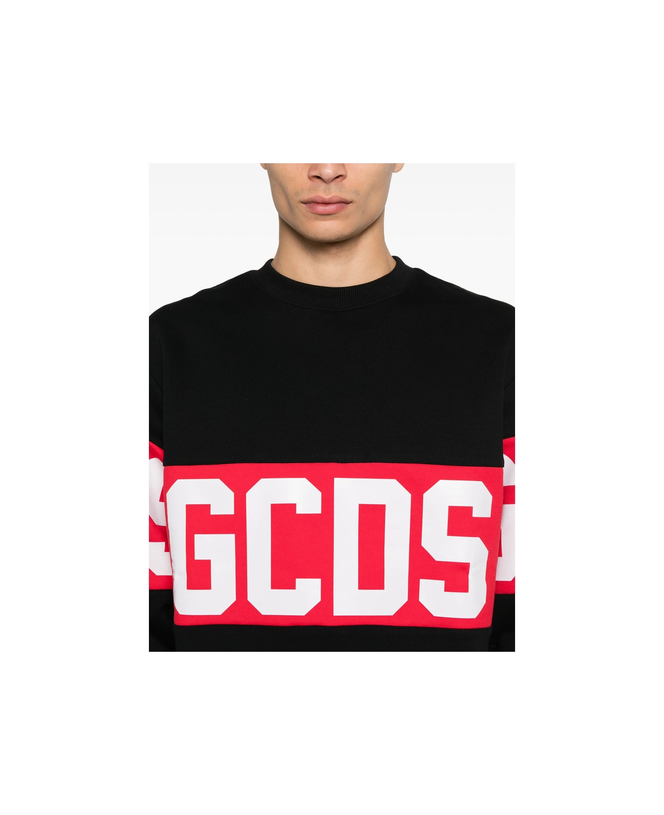 GCDS Sweater - BLACK
