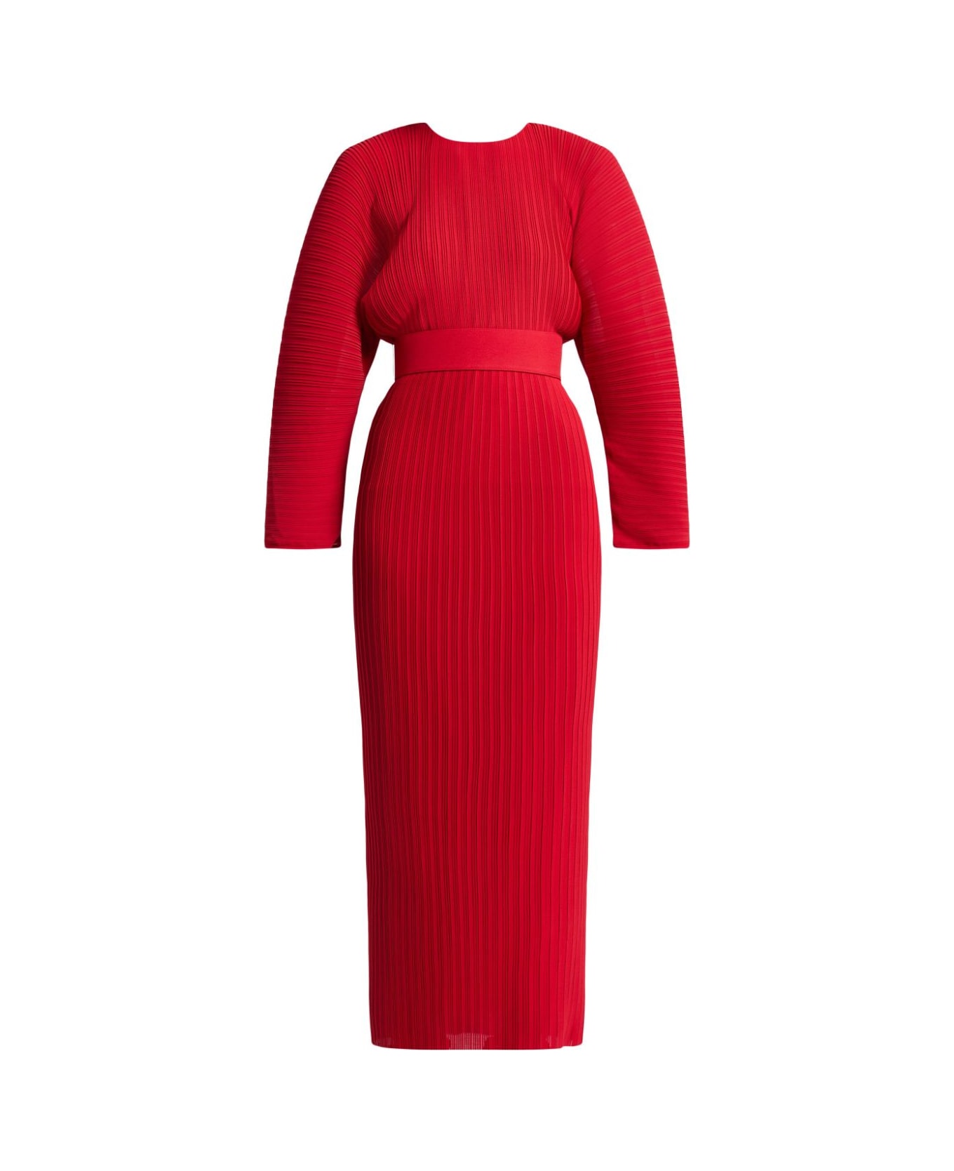 Solace London Mirabelle Maxi Dress - Red