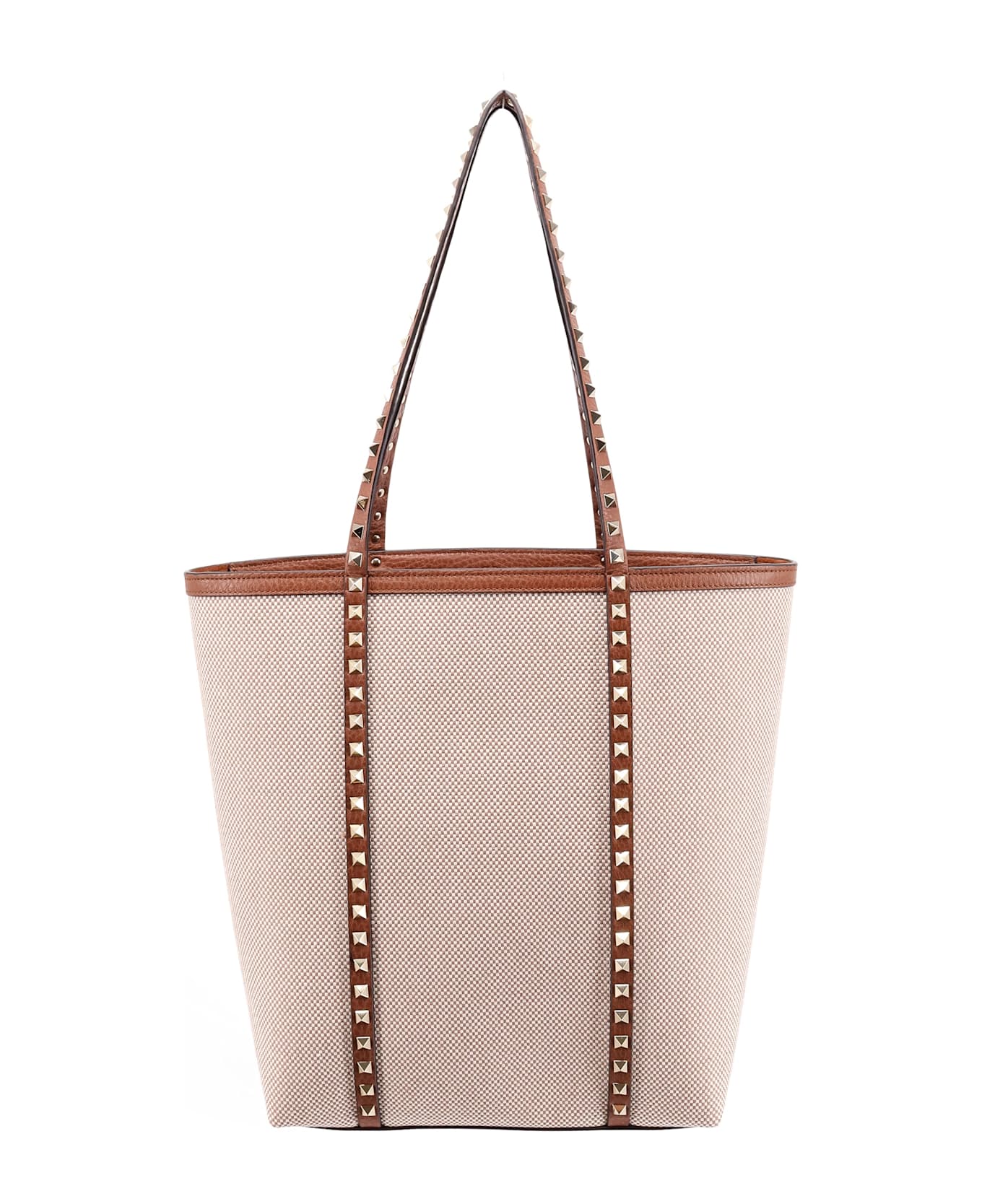 Valentino Garavani Rockstud Tote Bag - Brown