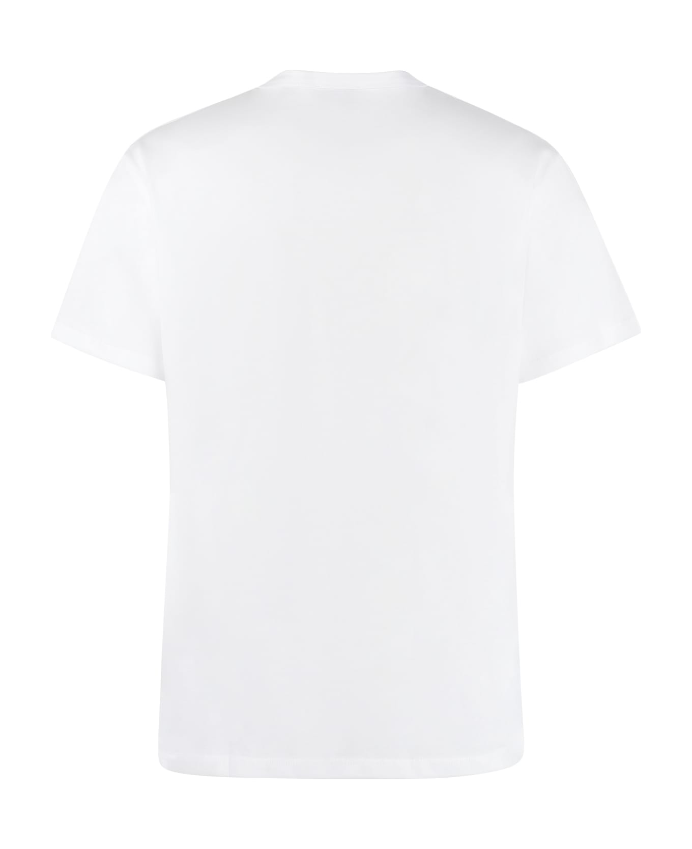 Alexander McQueen Cotton Crew-neck T-shirt - Bianco