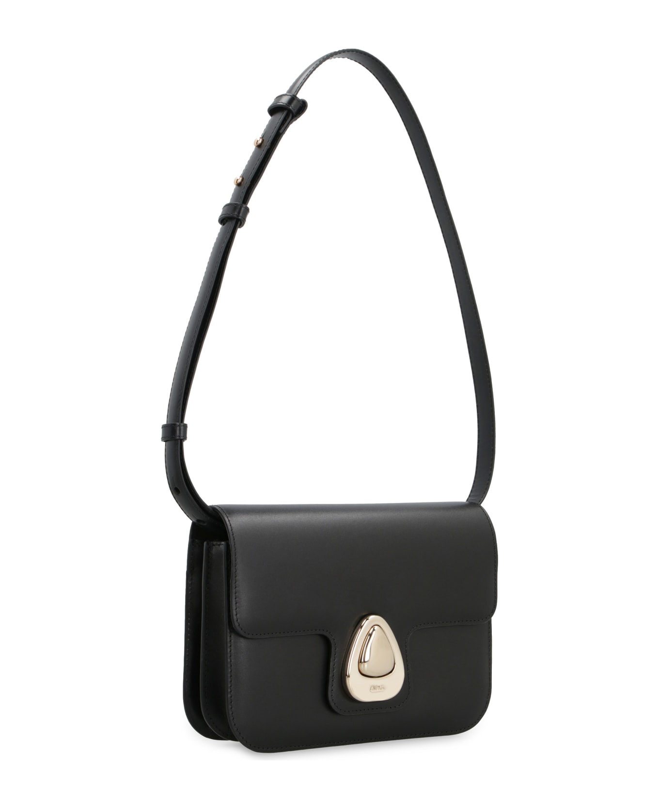 A.P.C. Astra Leather Small Bag - black