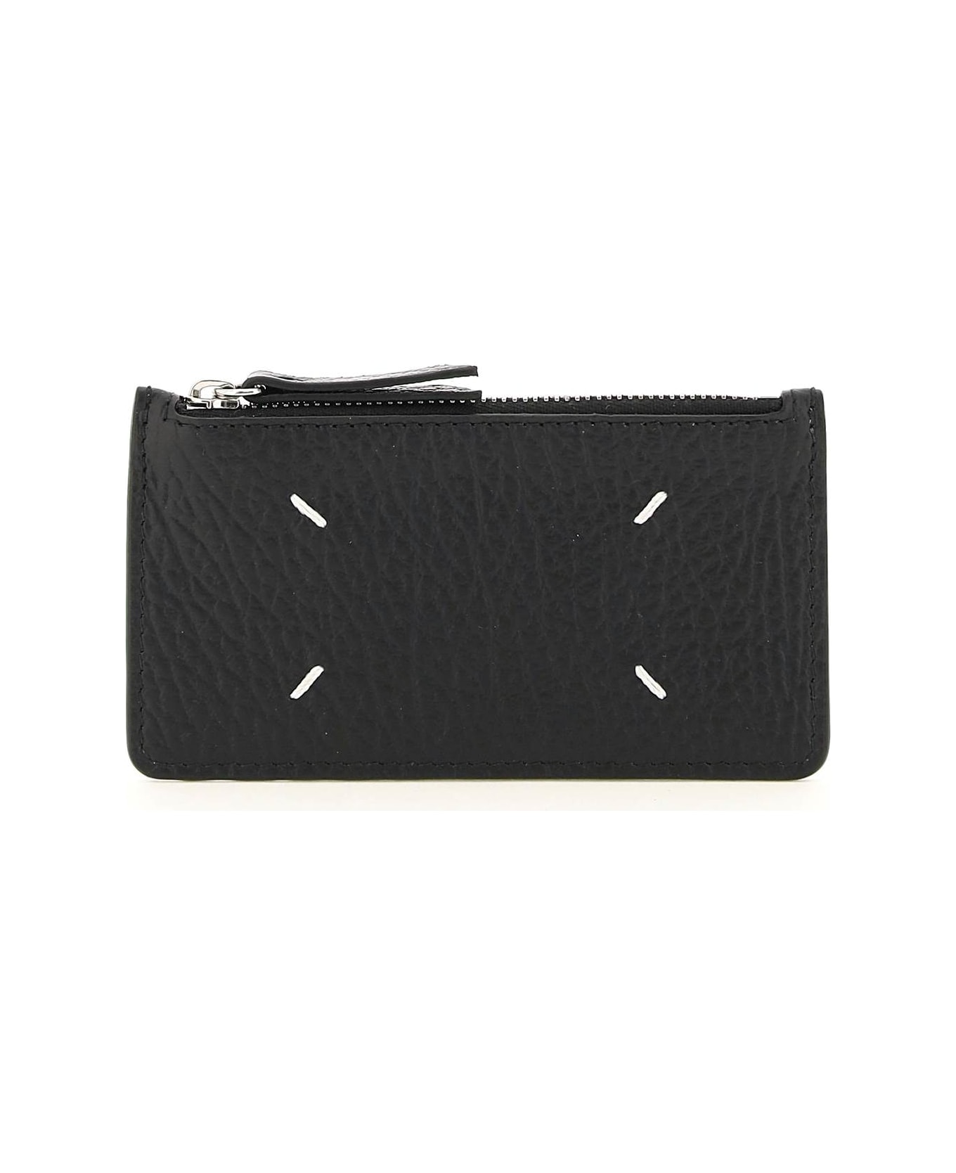 Maison Margiela Leather Zipped Cardholder - T8013 財布