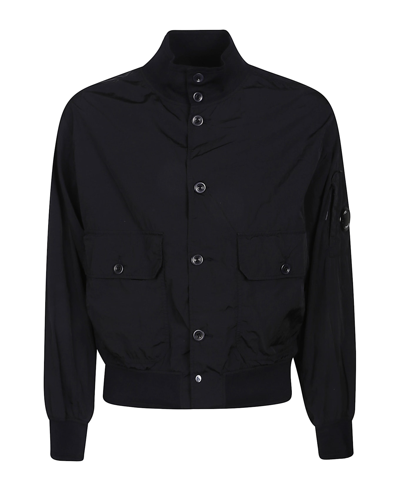 C.P. Company Chrome-r Full Button Jacket - Total Eclipse
