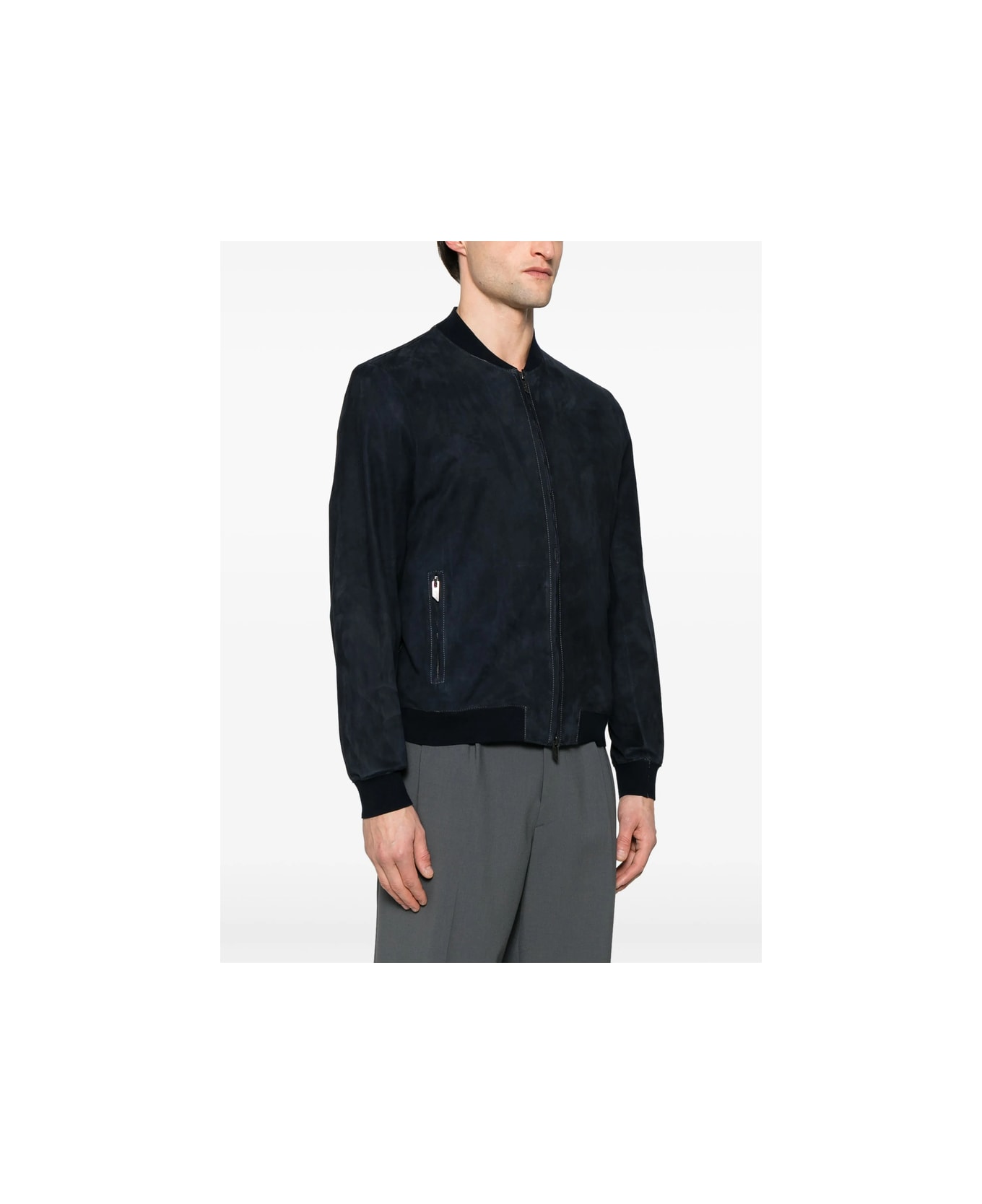 Salvatore Santoro Leather Outerwear - BLUE