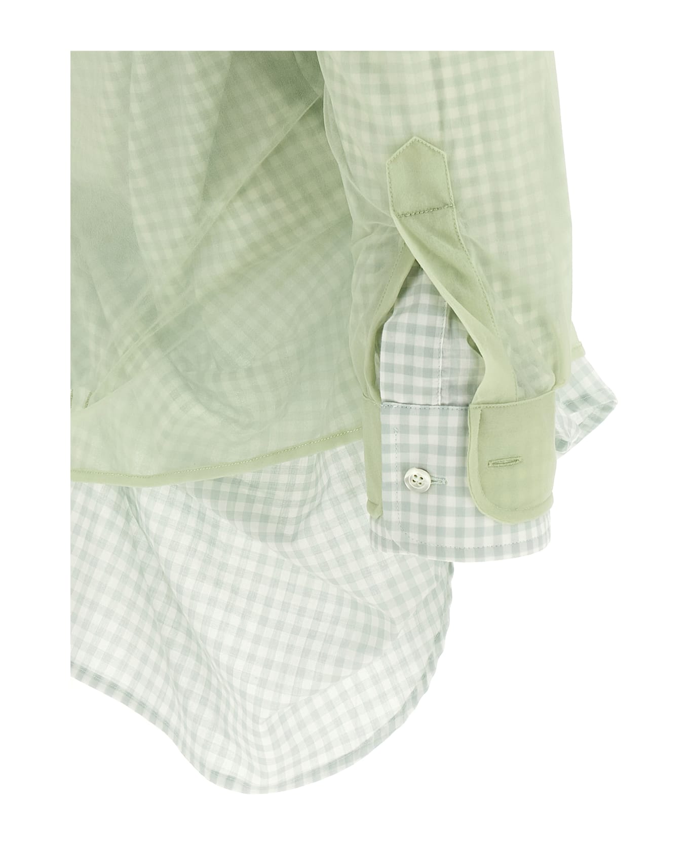 Maison Margiela Multi Layer Shirt - Green