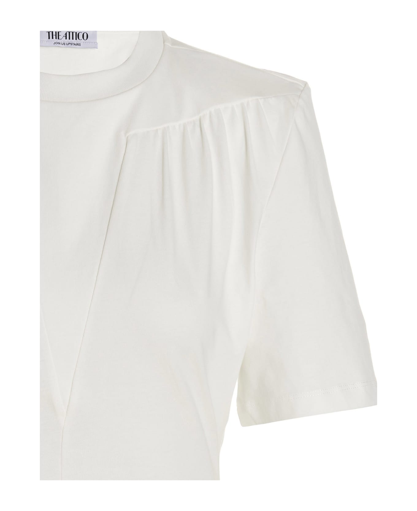 The Attico 'jewel  T-shirt - White