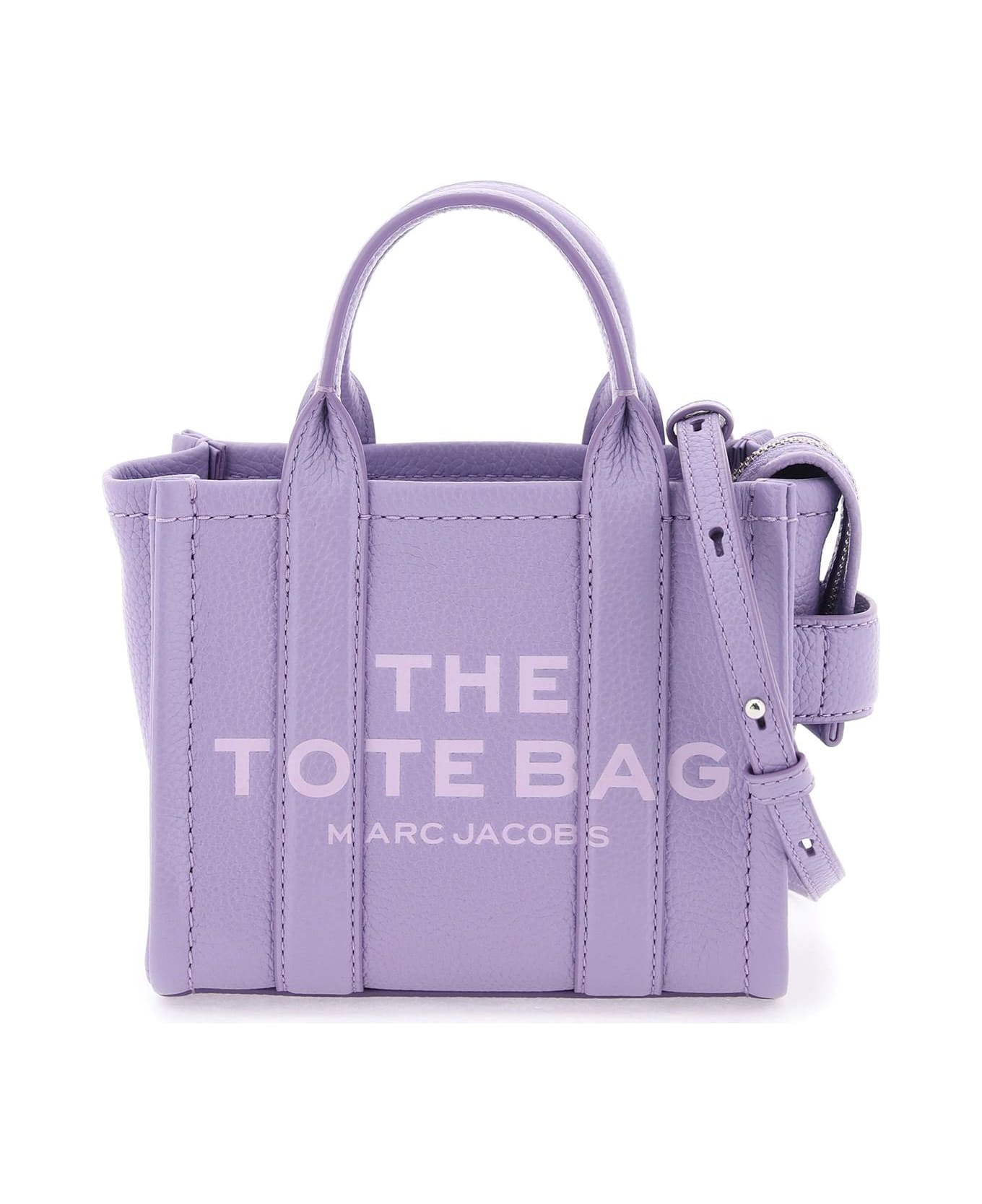 Marc Jacobs The Leather Tote Bag - LAVENDER (Purple)