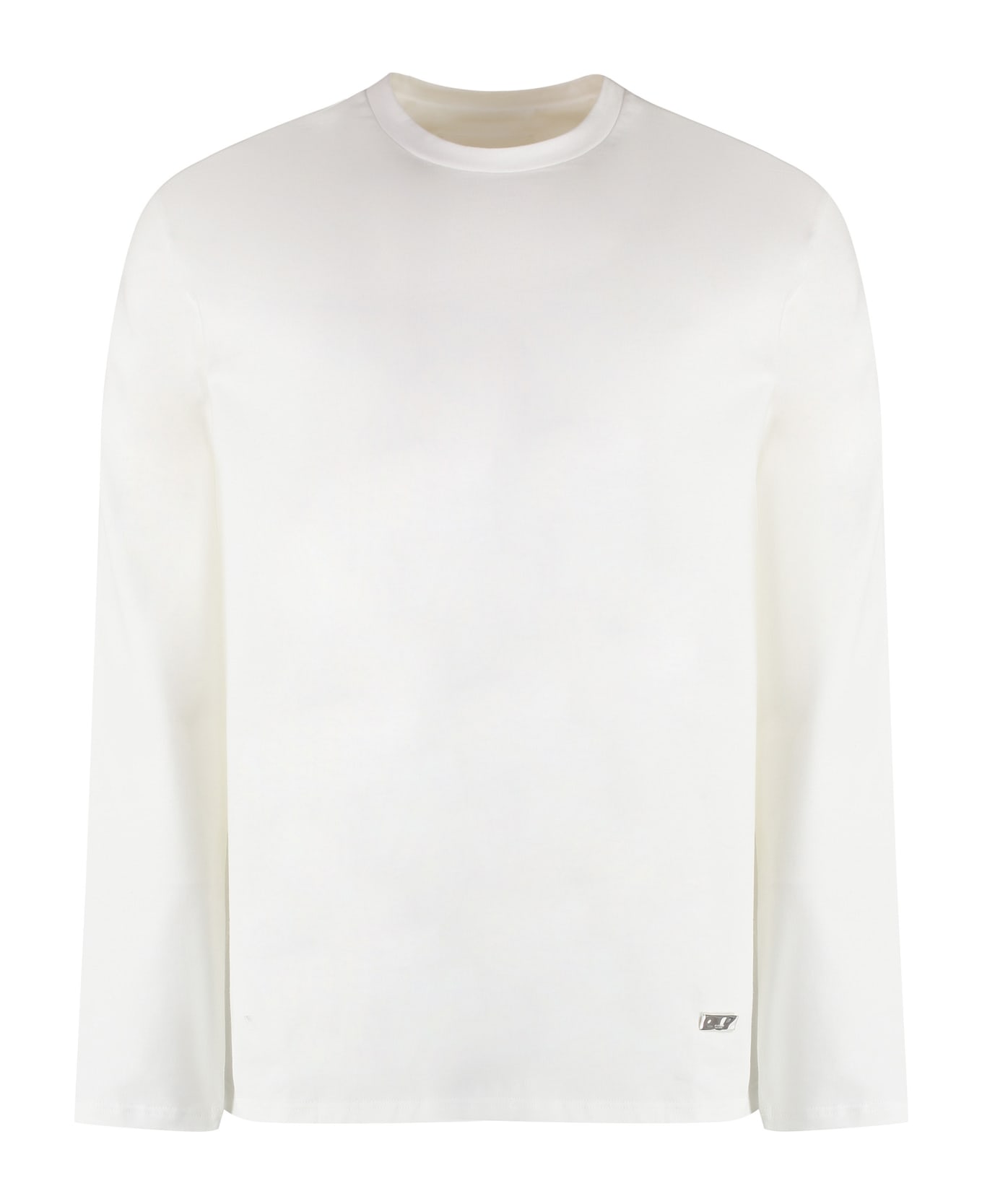Jil Sander Long Sleeve Cotton T-shirt - White